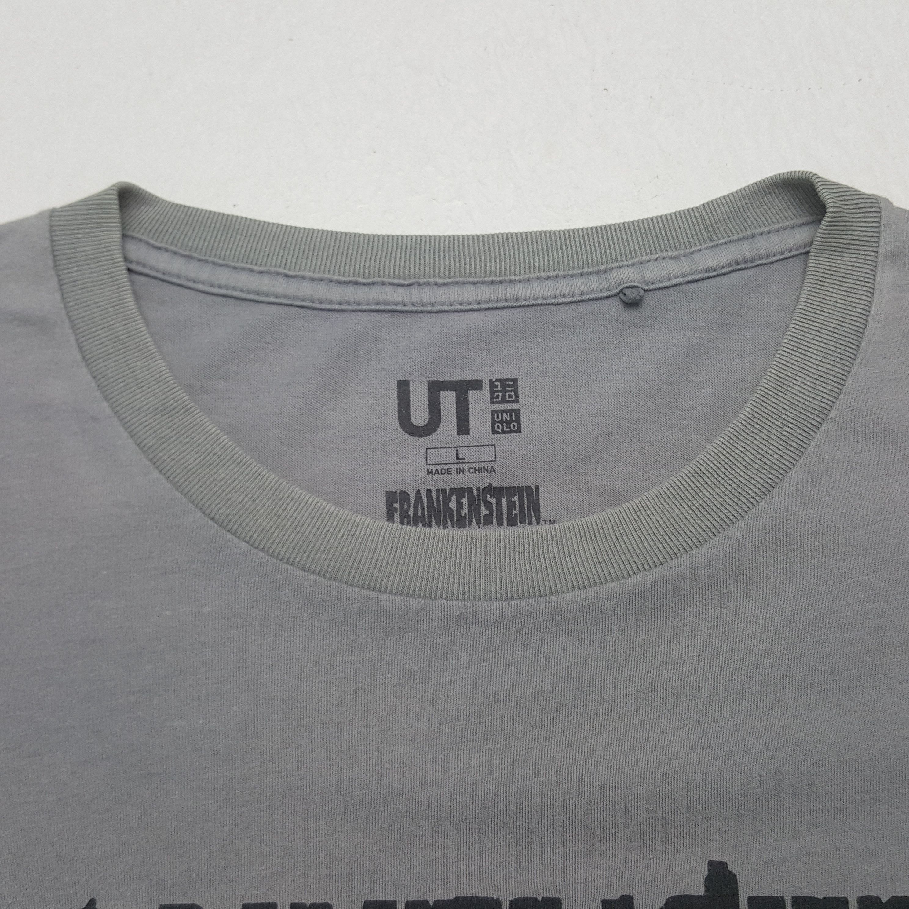 Uniqlo Vintage Frankenstein X Uniqlo Horror Movie Tshirt RR11 Size US M / EU 48-50 / 2 - 4 Thumbnail