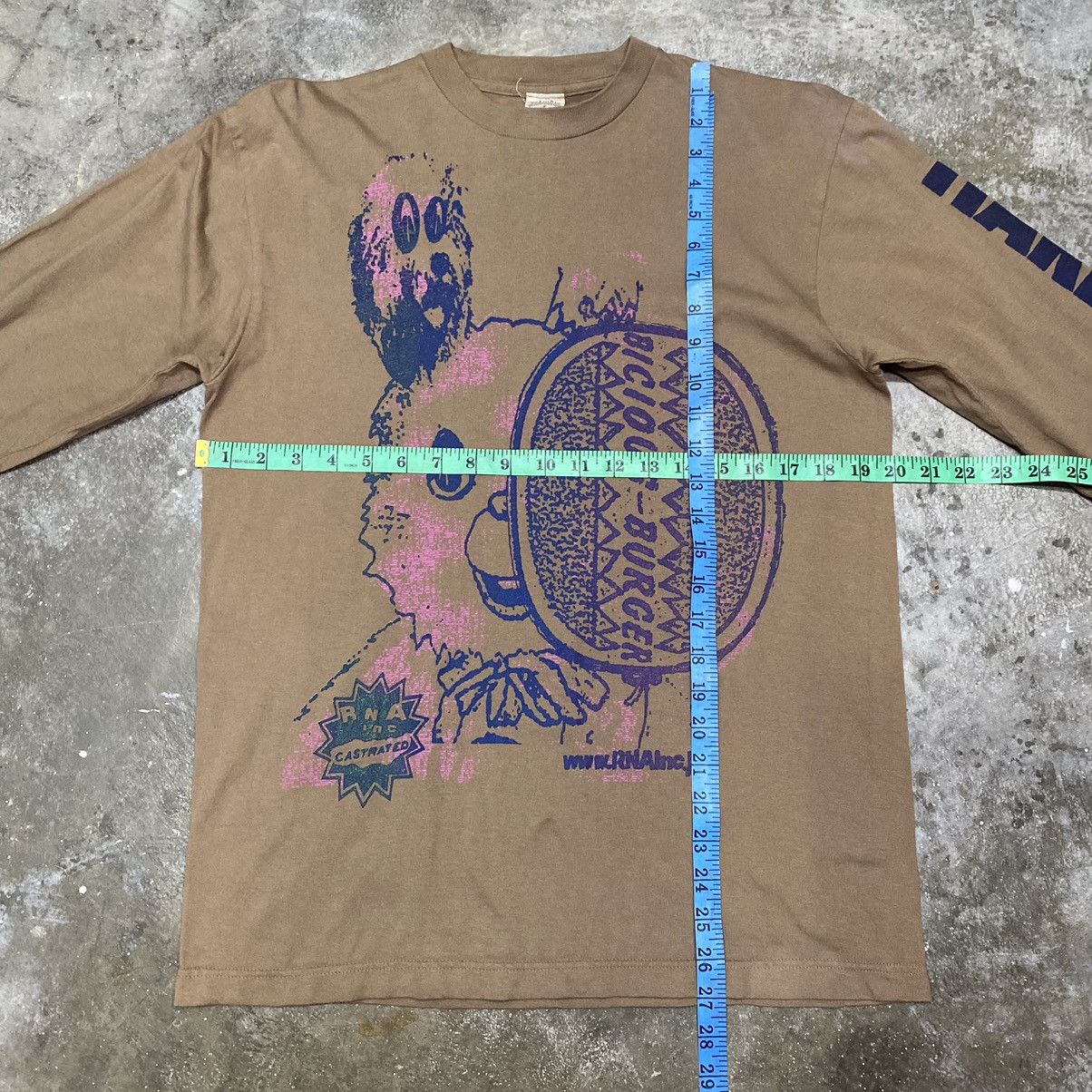 Japanese Brand × Vintage RNA Pre DNA Bicious-Burger Rabbit T Shirt Size US M / EU 48-50 / 2 - 18 Thumbnail