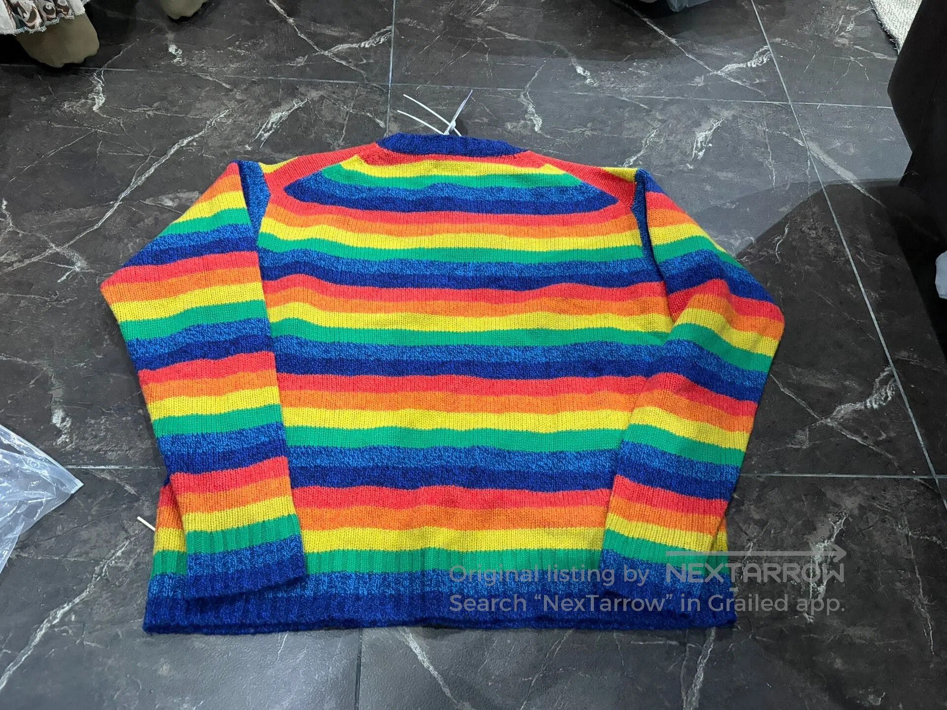 Acne Studios Acne Studios Rainbow Striped Wool Sweater. Size S / US 4 / IT 40 - 5 Thumbnail