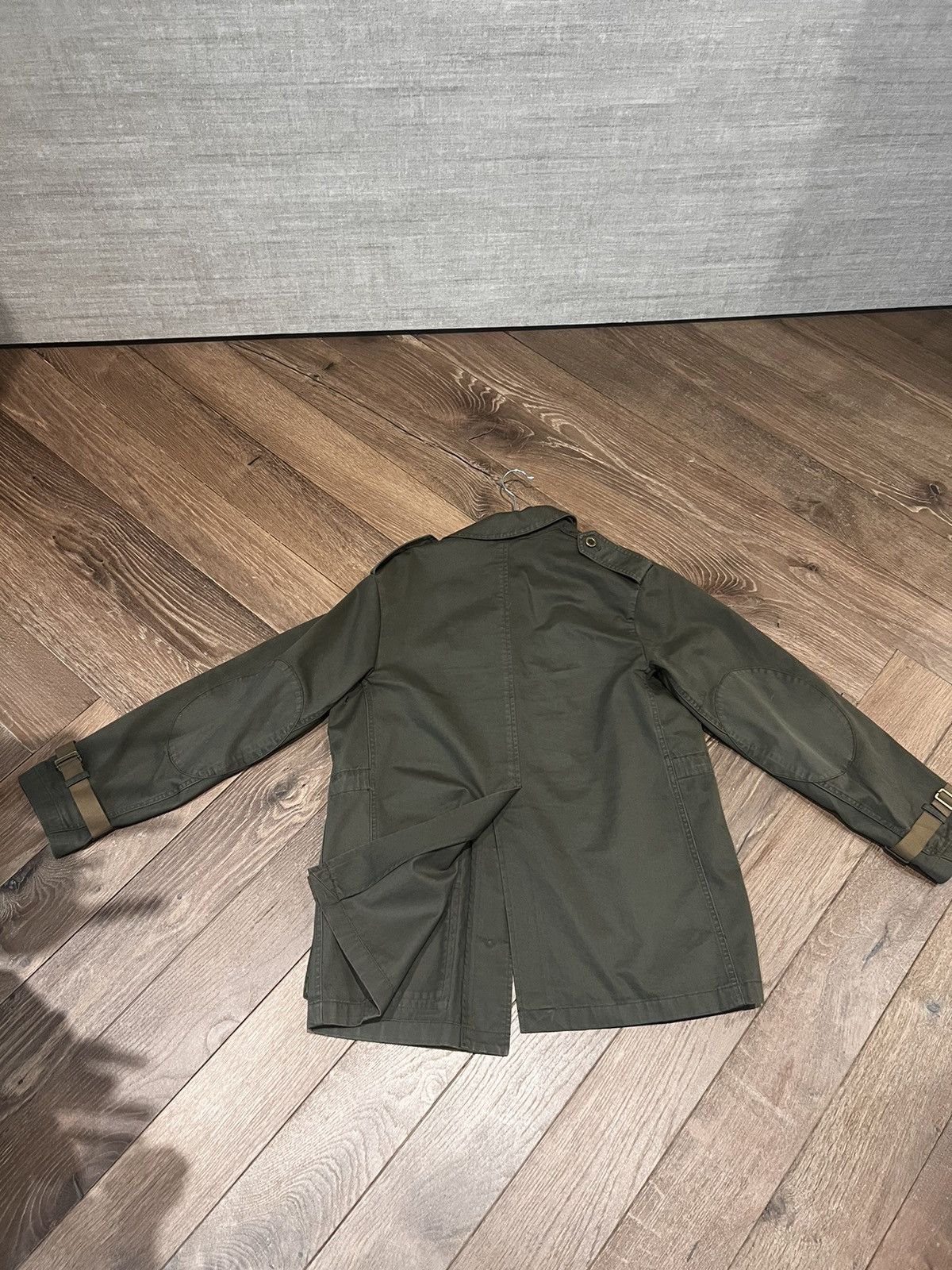 Theory Oversized olive green Jackie ties at the waistline Size L / US 10 / IT 46 - 6 Thumbnail