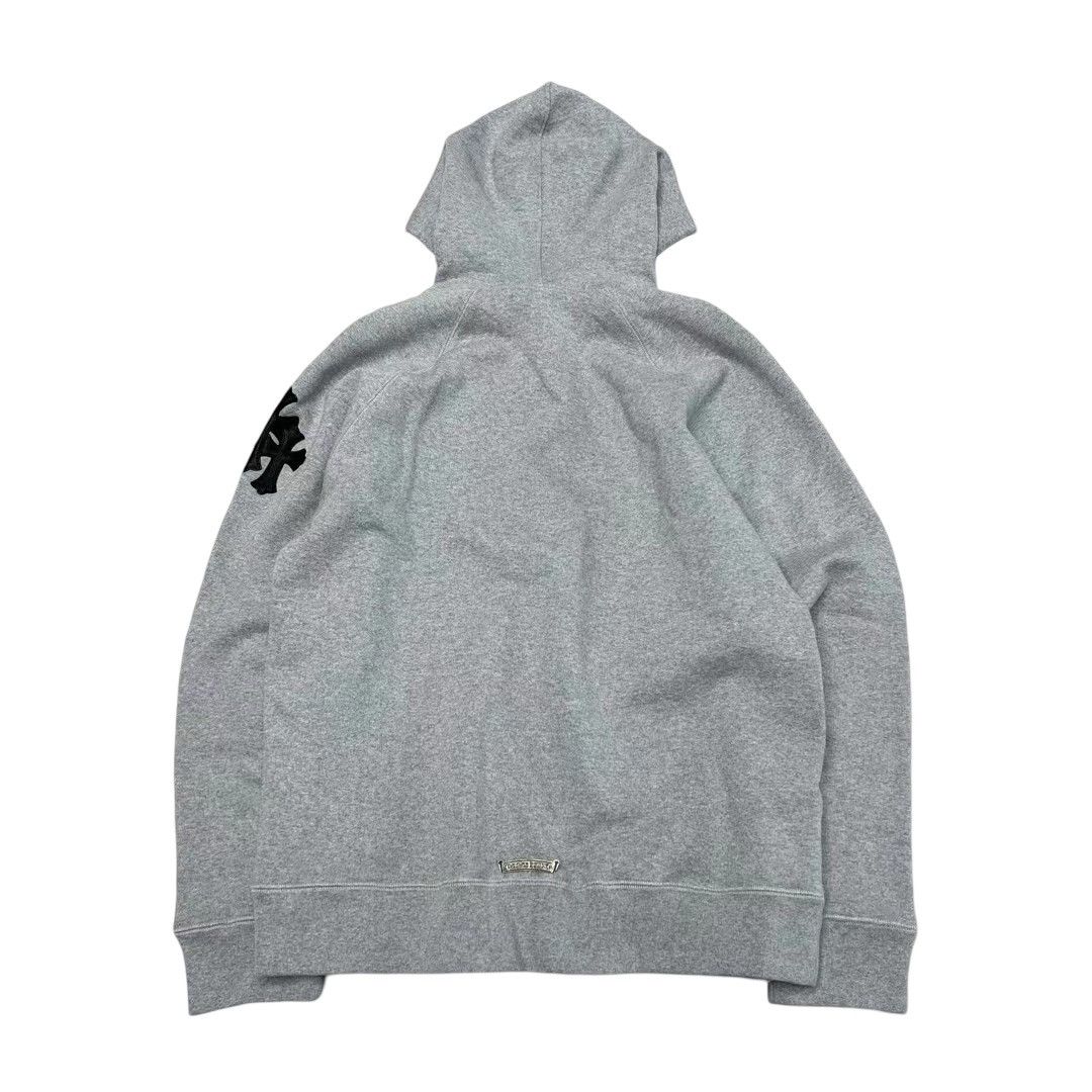 Chrome Hearts Paper jam triple leather cross patch hoodie Size US M / EU 48-50 / 2 - 2 Thumbnail