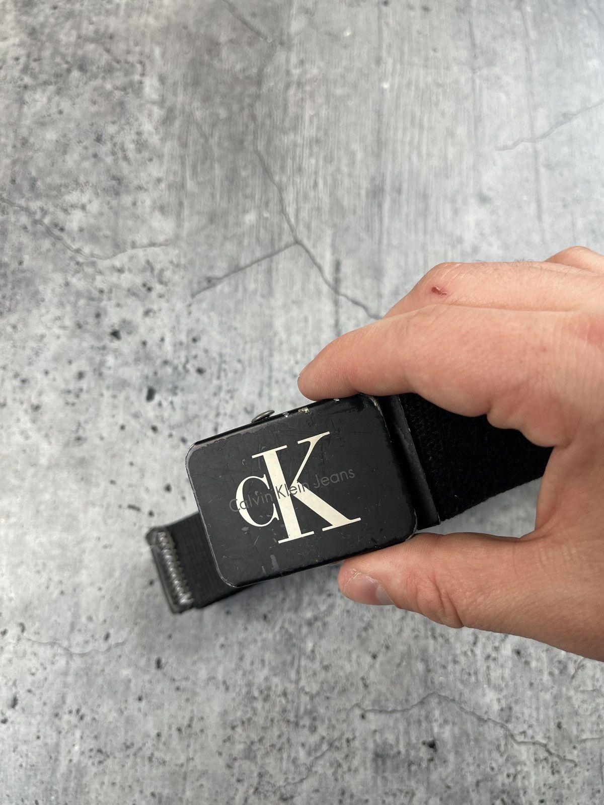 Calvin Klein black Calvin Klein belt Size 36 - 2 Thumbnail