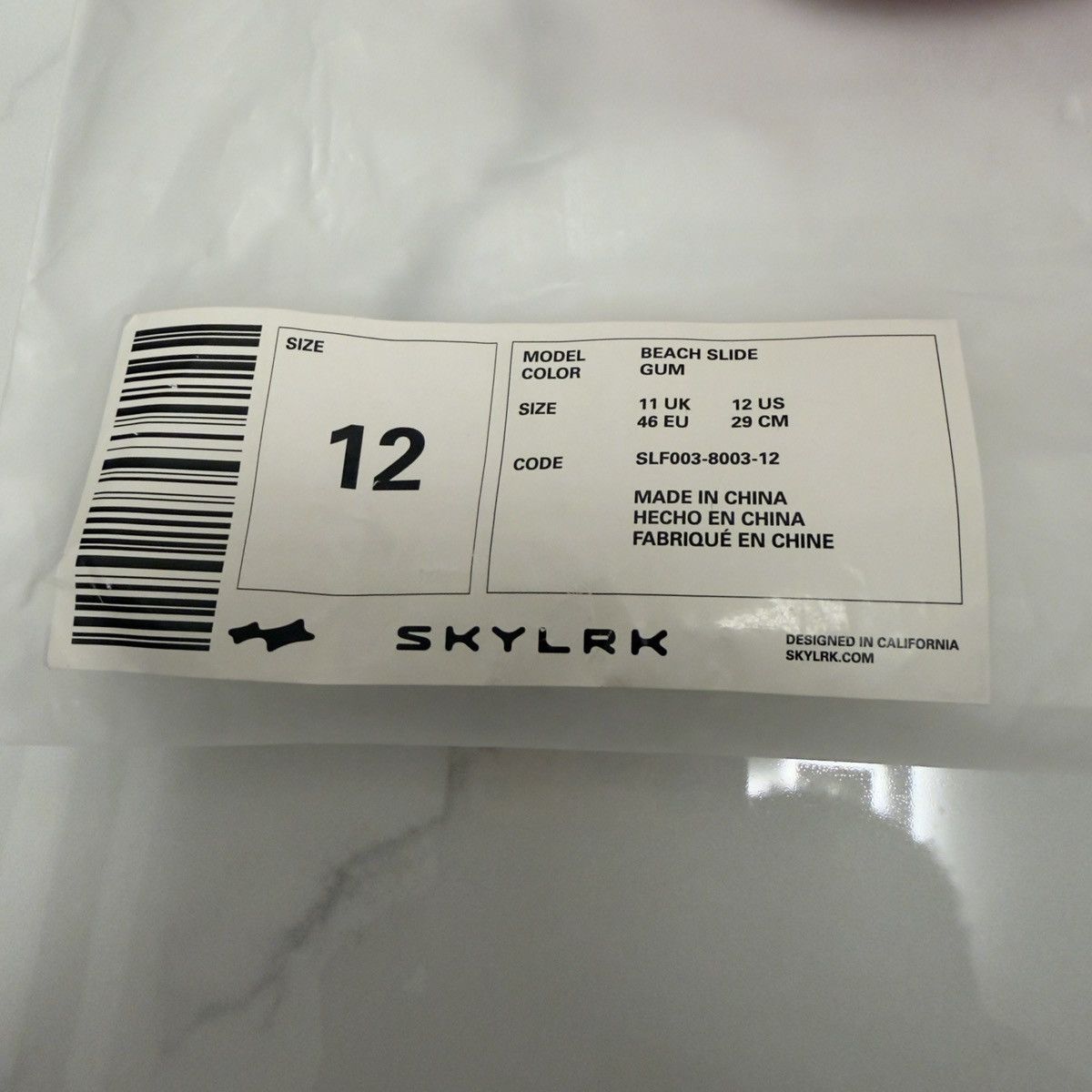 SKYLRK Skylrk Beach Slide Pink US 12 🚫READ DESCRIPTION🚫 Size US 12 / EU 45 - 6 Thumbnail