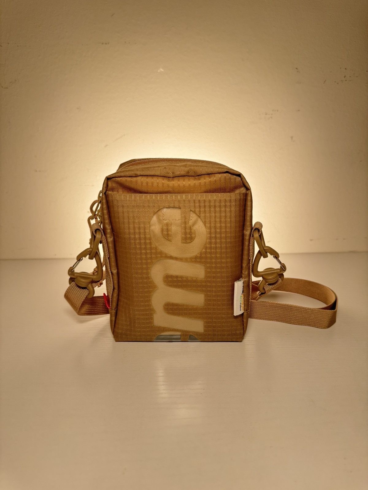 image of Supreme Neck Pouch in Tan, Men's