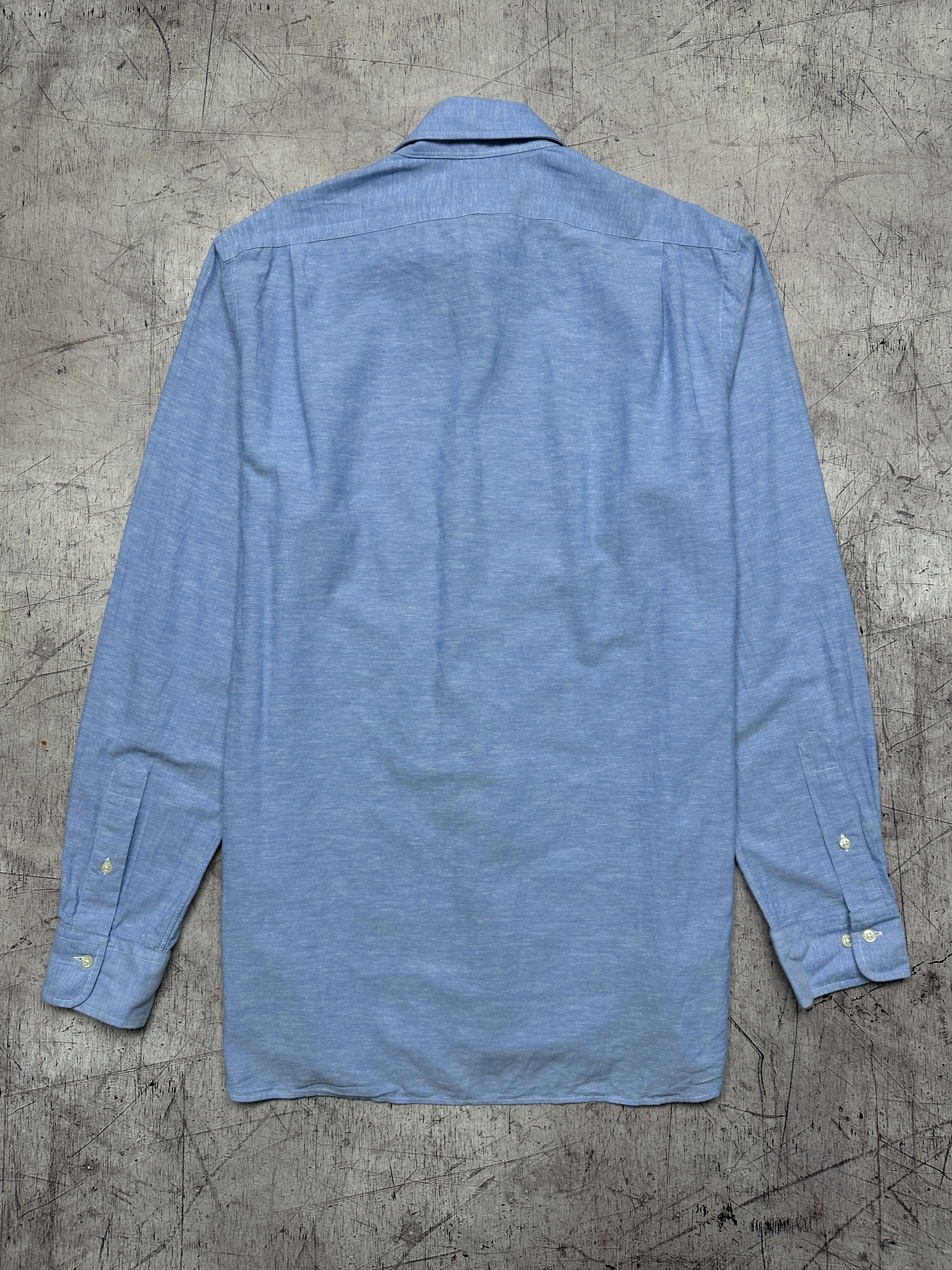Polo Ralph Lauren Polo Ralph Lauren Mens LINEN Long Sleeve Shirt Size US L / EU 52-54 / 3 - 6 Thumbnail