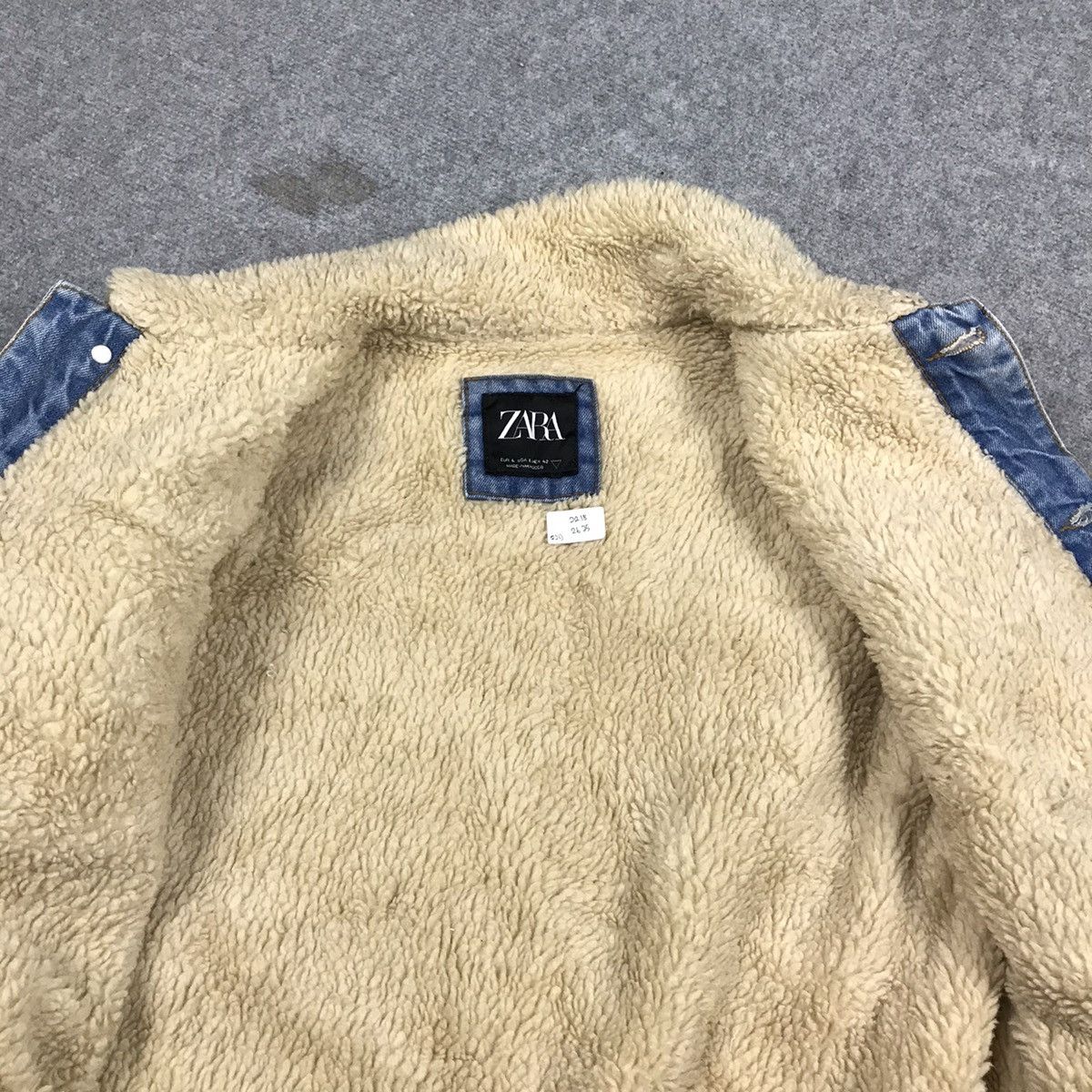 Japanese Brand × Zara ZARA DISTRESSED PUNK BUTTON JACKET Size US L / EU 52-54 / 3 - 13 Thumbnail