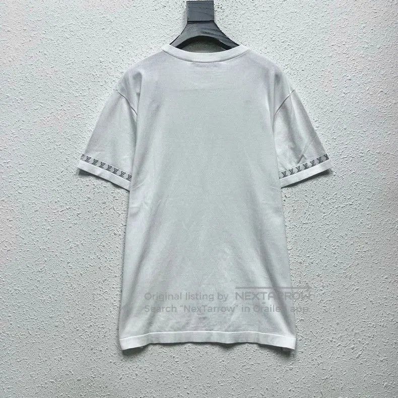 Louis Vuitton Louis Vuitton White Embroidered Logo Short Sleeve. Size US M / EU 48-50 / 2 - 2 Thumbnail