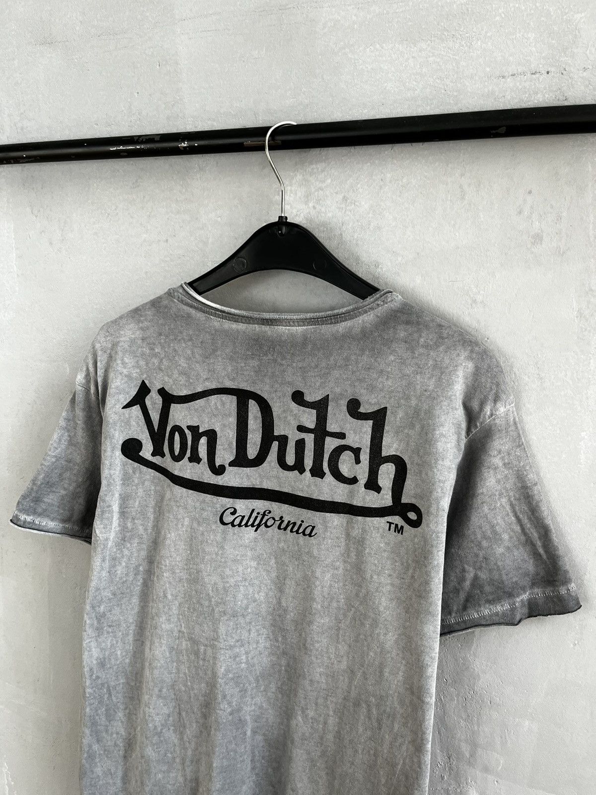Von Dutch Von Dutch Big Logo Raglan Tshirt Size US XL / EU 56 / 4 - 9 Thumbnail