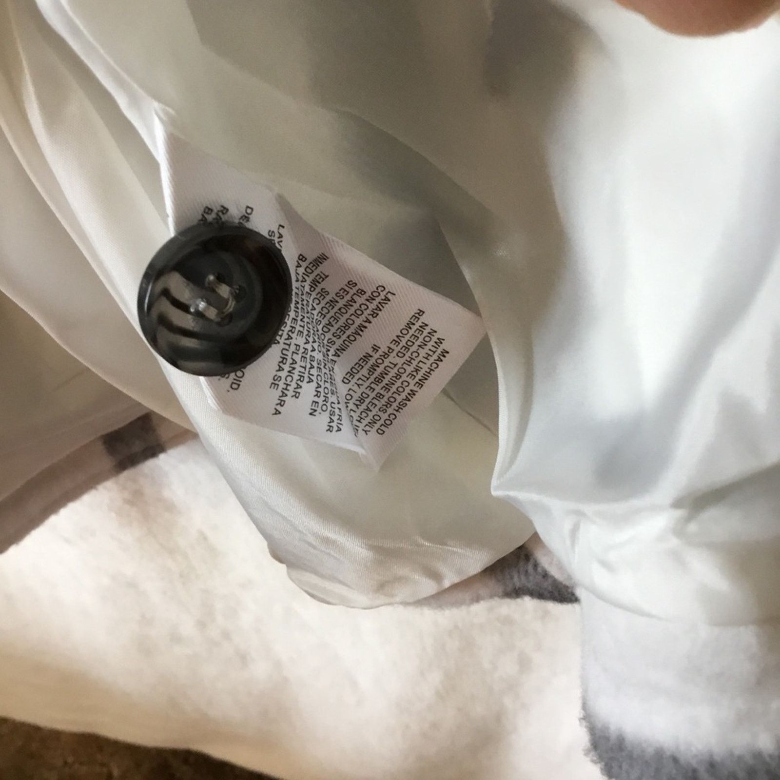 Other Thread & Supply Grey White Plaid Button Lined Jacket Size XS / US 0-2 / IT 36-38 - 8 Thumbnail