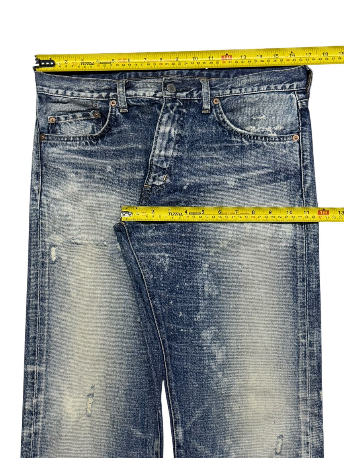 Hysteric Glamour Vintage RNA Inc Native RNA Distressed Denim Jeans Japanese Size US 33 - 17 Thumbnail