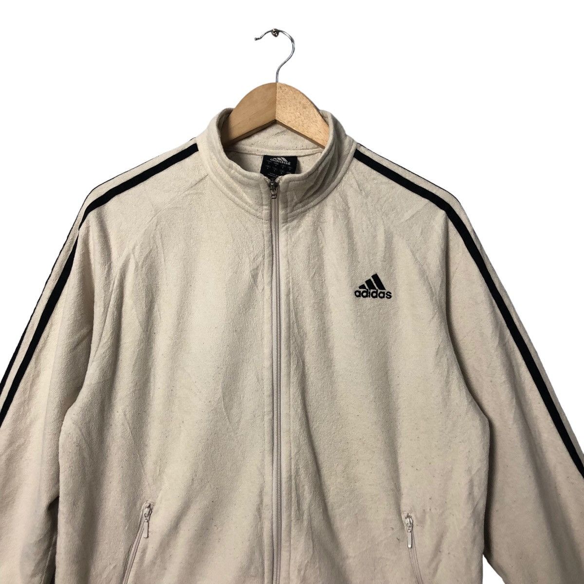 Vintage Vintage Adidas Small Logo Zipper Ups Jacket Size US M / EU 48-50 / 2 - 4 Thumbnail