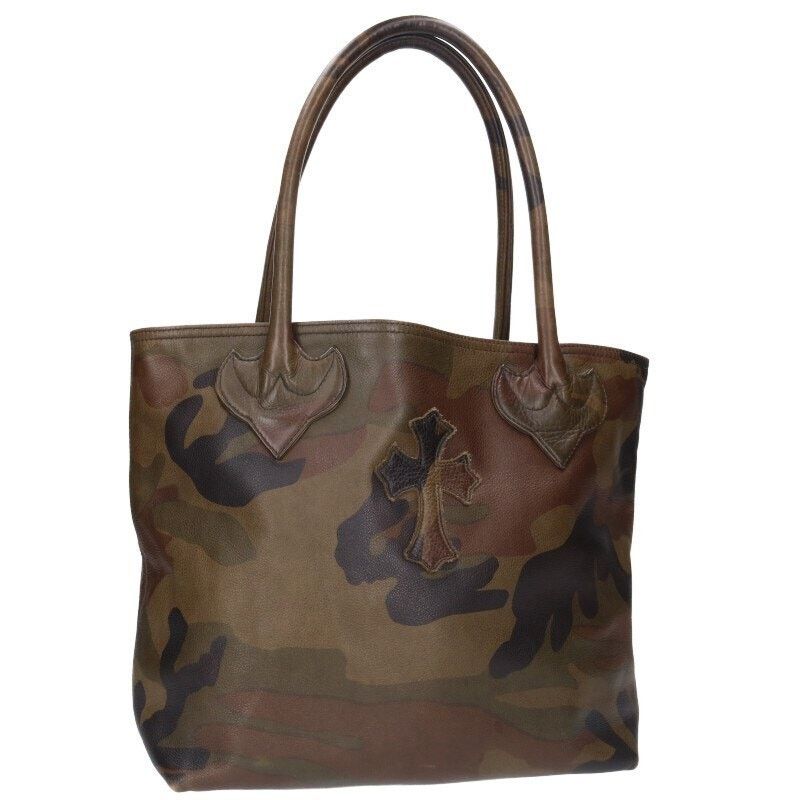 Chrome Hearts Camo Tote Bag Leather Tote, Men's