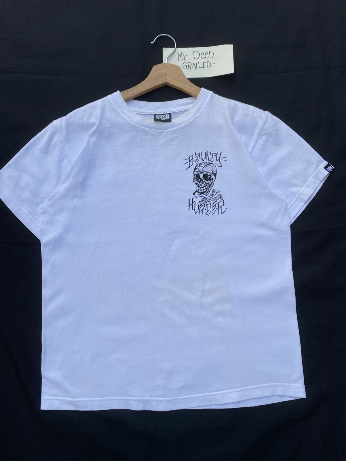 Bounty Hunter Rare Vintage 00s Bounty Hunter Skull Illustration Tshirt Size US M / EU 48-50 / 2 - 10 Thumbnail