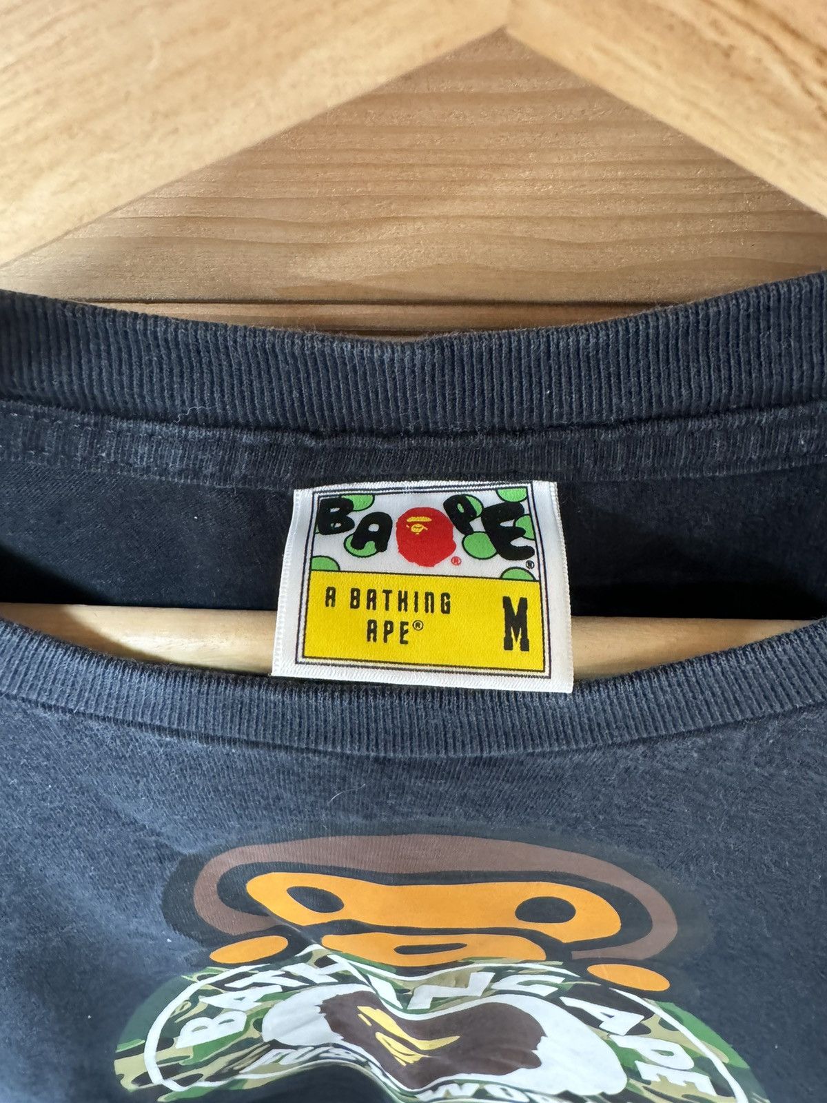 Bape Baby Milo Bape tee Size US M / EU 48-50 / 2 - 3 Thumbnail