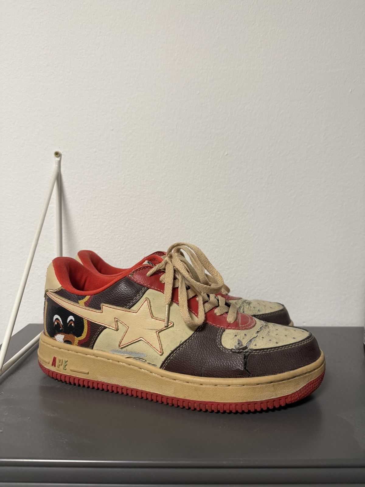 Bape Kanye Bapesta Size US 9 / EU 42 - 1 Thumbnail