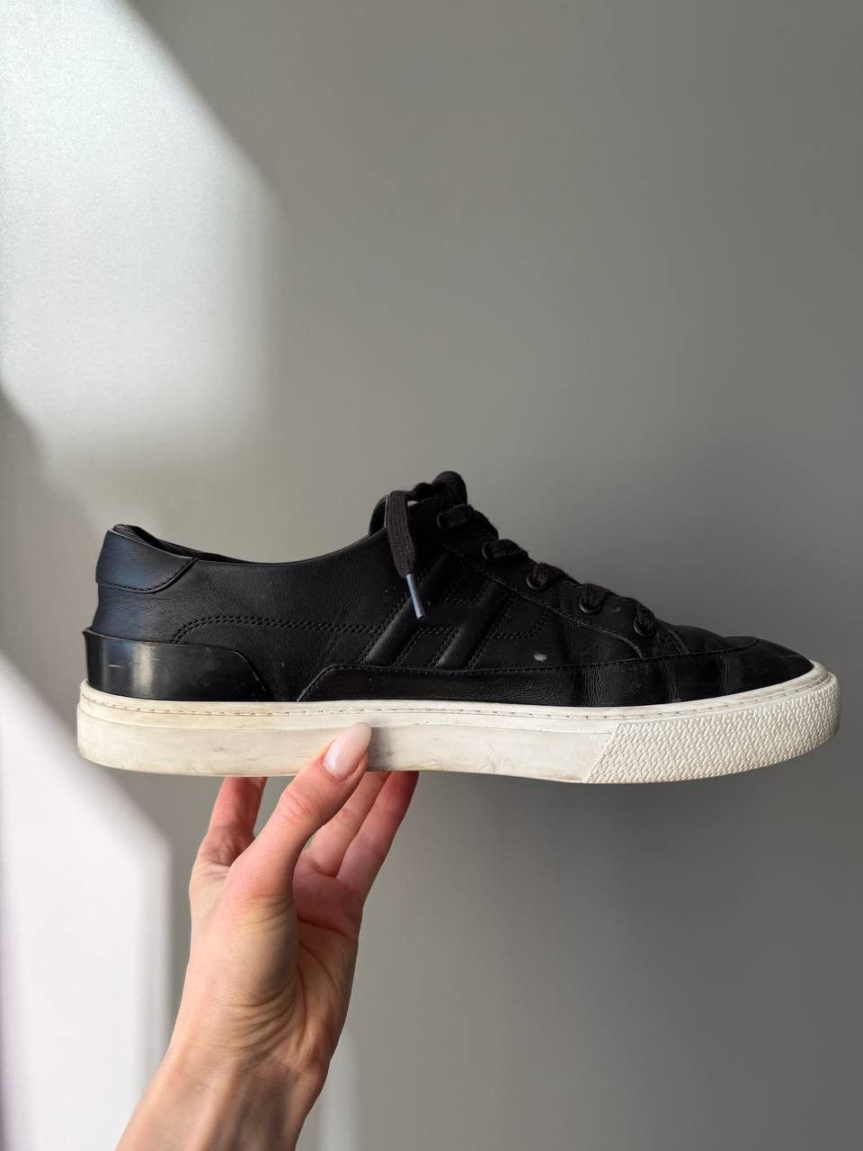 Hermes HERMES ATHLETIC LOW SNEAKERS SHOES IN BLACK SIZE 43.5 Size US 10.5 / EU 43-44 - 10 Thumbnail