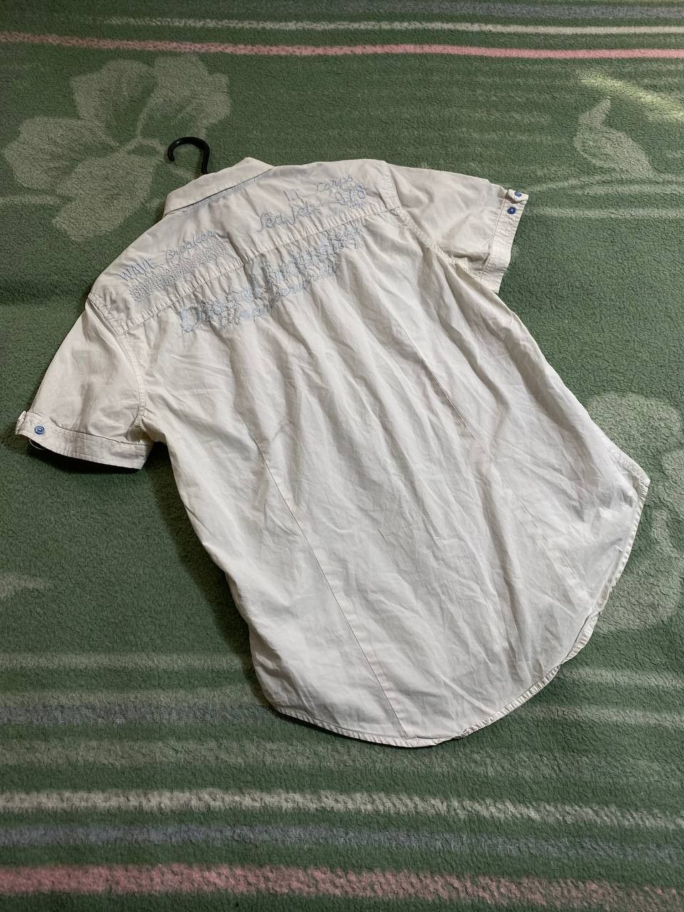 Diesel × Vintage Vintage Diesel Avant Garde y2k 90s Button Up Shirt Size US L / EU 52-54 / 3 - 21 Thumbnail