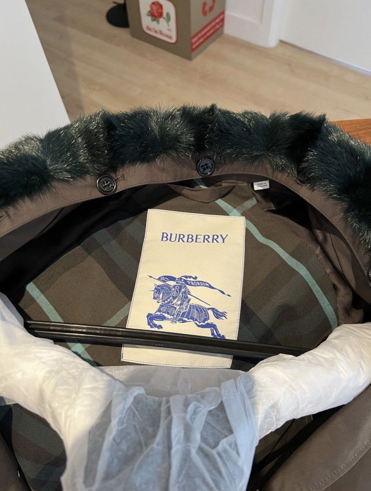 Burberry 2023 Brown Long Lambeth Car Coat by Daniel Lee Size US M / EU 48-50 / 2 - 8 Thumbnail