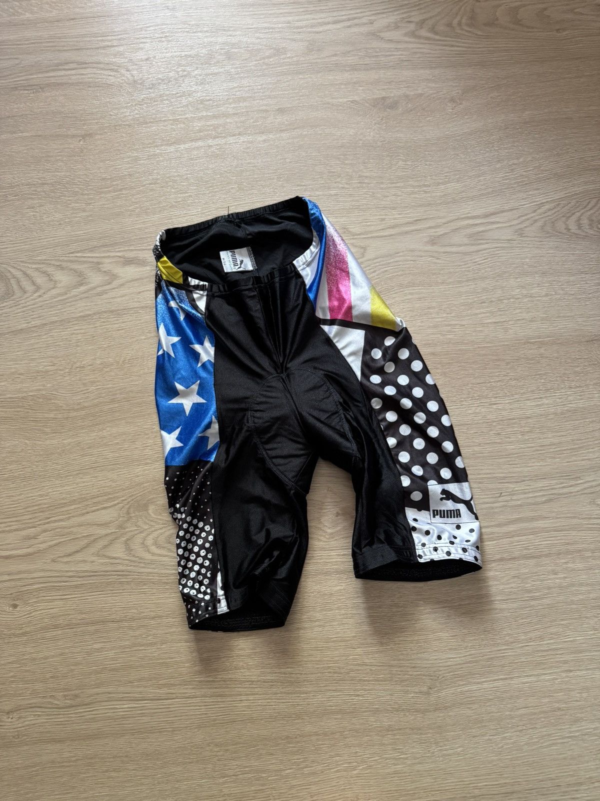 Puma Vintage 90’s Puma USA Cycle Tour De France Shorts Size US 32 / EU 48 - 1 Thumbnail