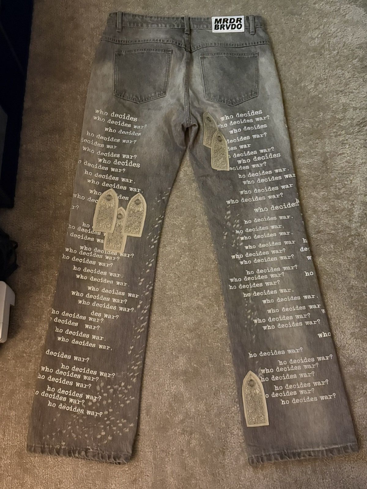 Who Decides War Who decides war jeans Size US 32 / EU 48 - 1 Thumbnail