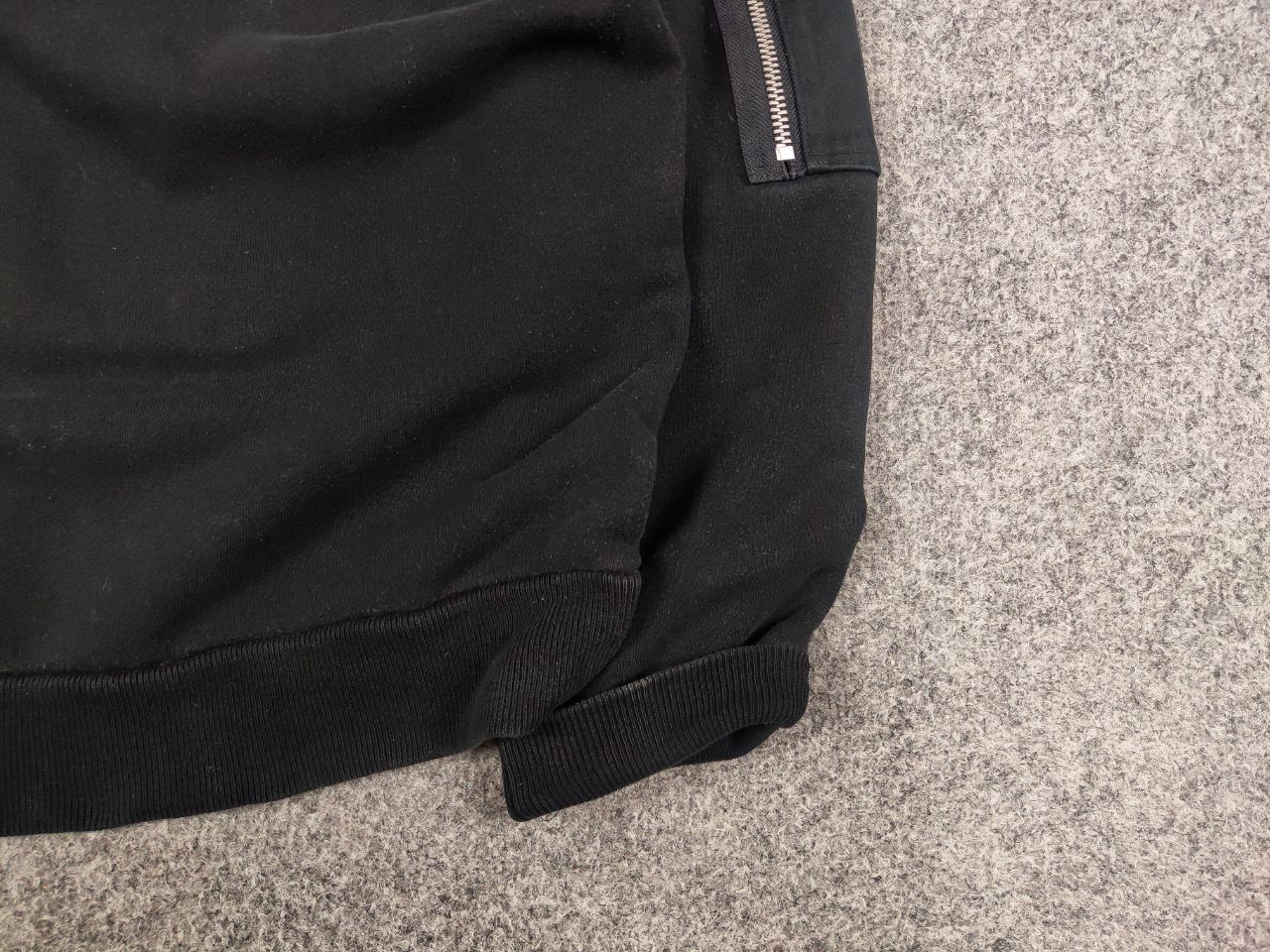 Japanese Brand Vintage 90's Double Steal Japanese Logo Black Sweatshirt Size US M / EU 48-50 / 2 - 11 Thumbnail