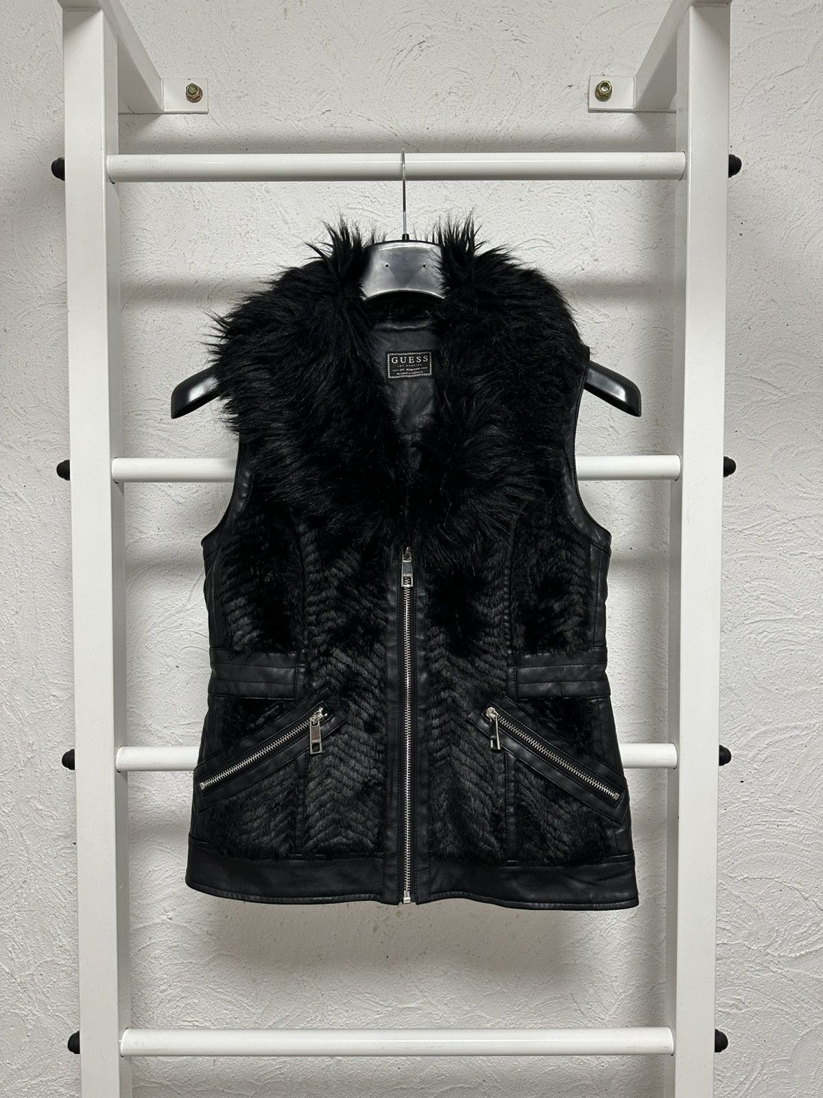 Guess Guess Women’s Black Vest , Avant-Garde Style, Size S Size S / US 4 / IT 40 - 1 Thumbnail