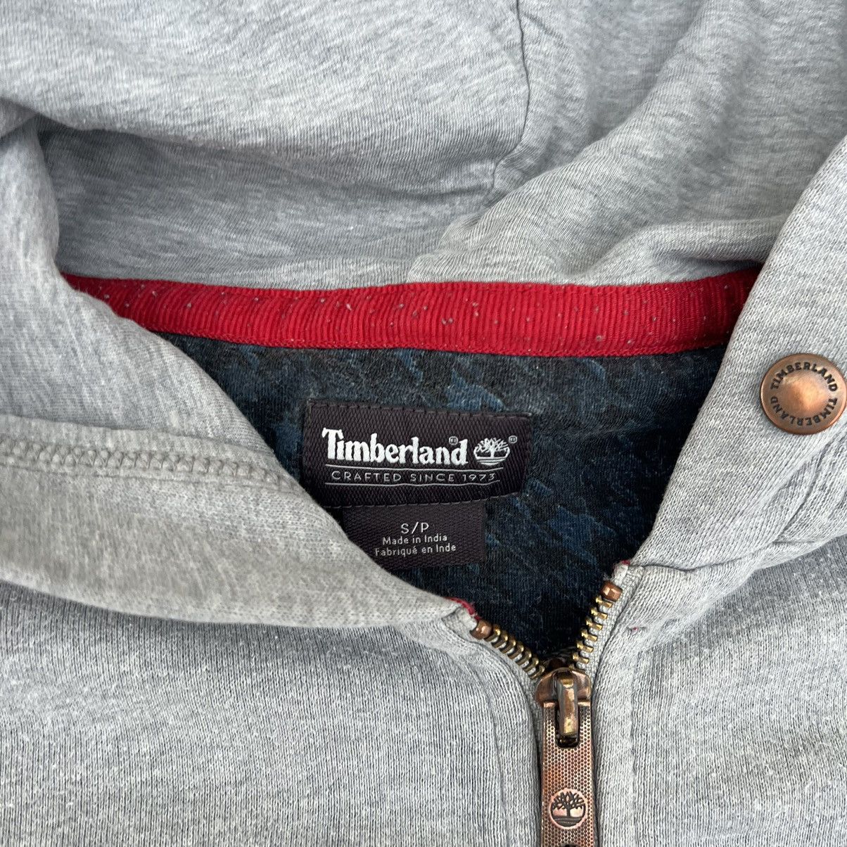 Timberland × Vintage VINTAGE Y2K TIMBERLAND BIG EMBROIDERY LOGO BASIC HOODIE Size US L / EU 52-54 / 3 - 4 Thumbnail