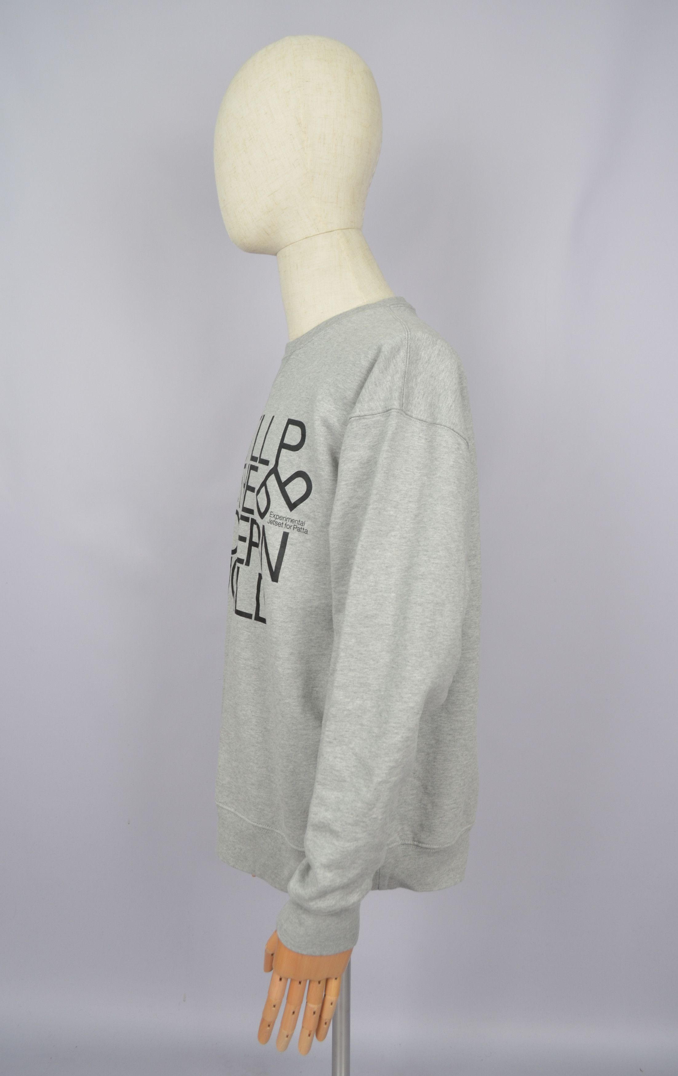 Designer × Patta Patta x Experimental Jetset Crewneck Sweatshirt Grey Size M Size US M / EU 48-50 / 2 - 14 Thumbnail