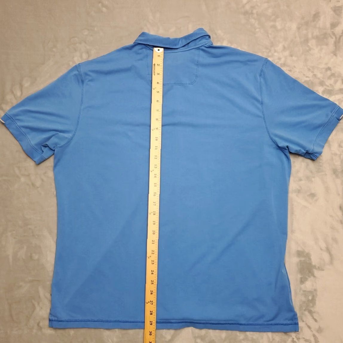 Tommy Bahama Tommy Bahama Polo Shirt Mens 2XL Blue Green 4 Way Stretch Golf Polo Shirt Casual Tournament Mens Size US XXL / EU 58 / 5 - 6 Thumbnail