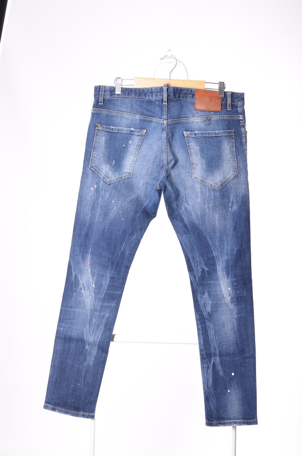 Dsquared2 Dsquared2 Skinny Blue Denim Pants Distressed Jeans sz50 Size US 34 / EU 50 - 2 Thumbnail