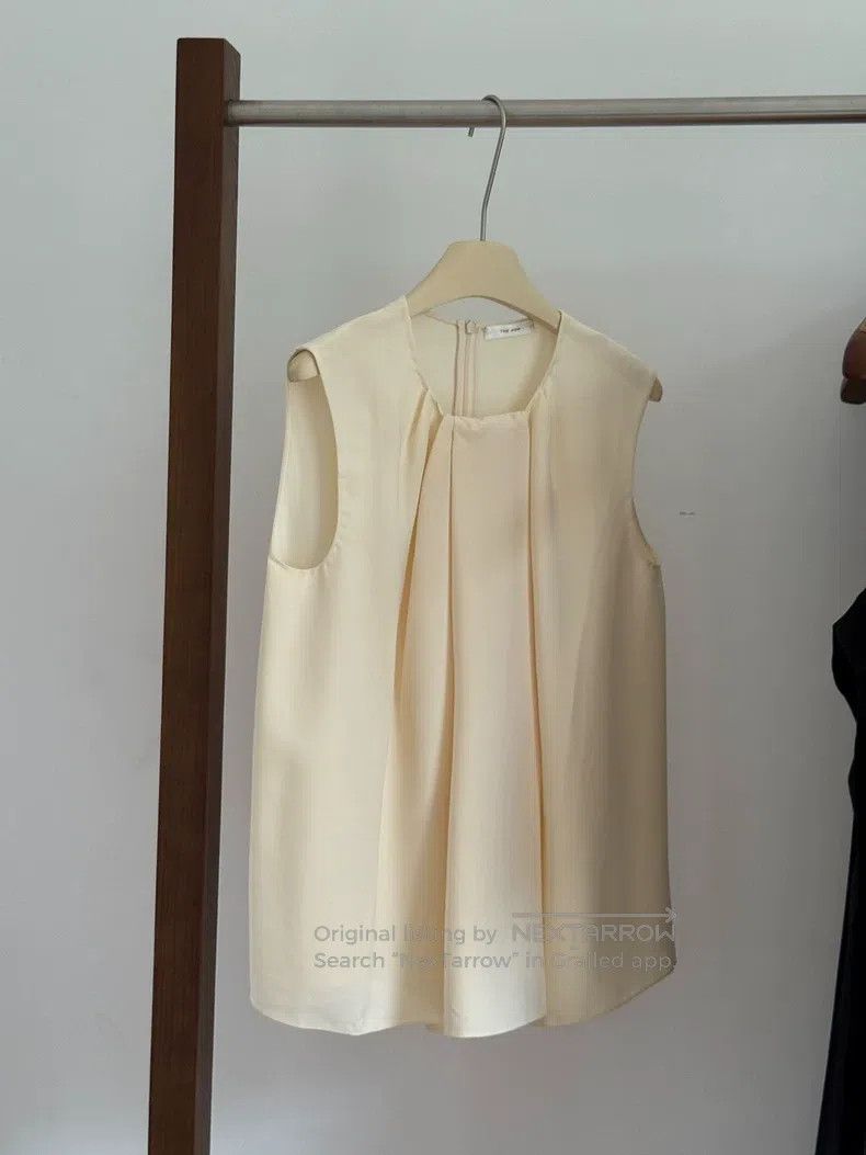 The Row The row Beige sleeveless top Size S / US 4 / IT 40 - 1 Thumbnail
