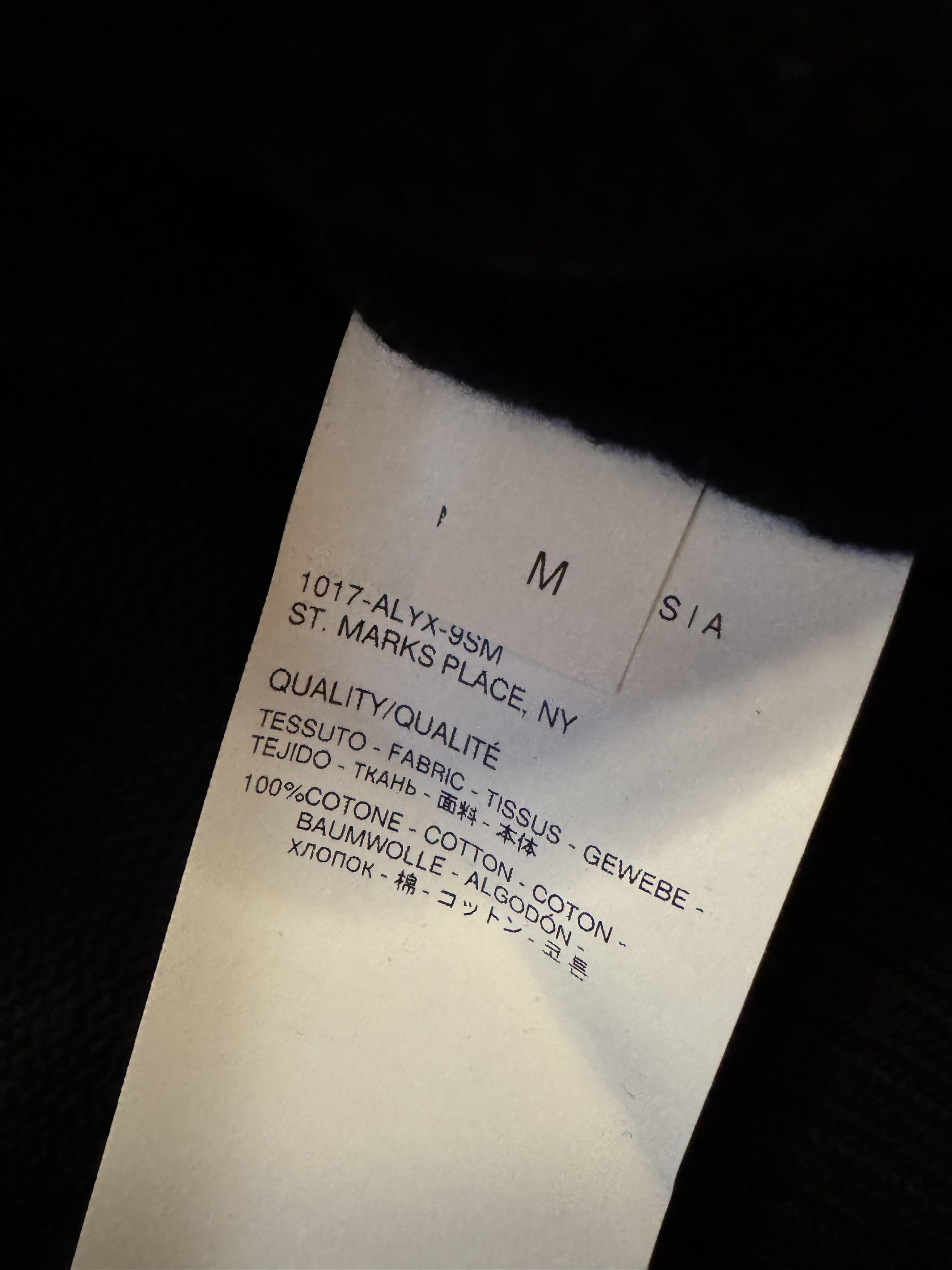 1017 ALYX 9SM Treated Logo Crewneck Size US M / EU 48-50 / 2 - 3 Thumbnail