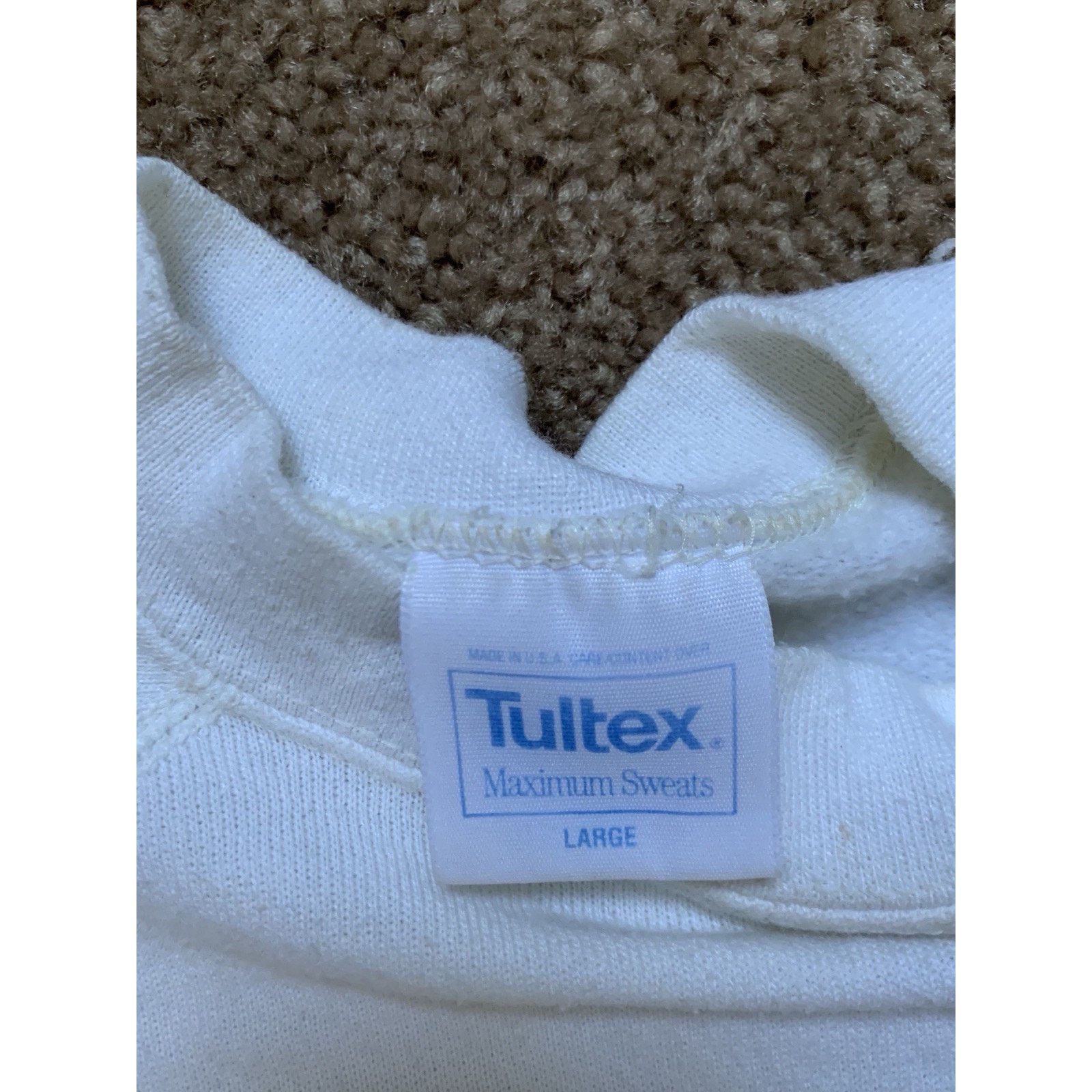 Tultex Vintage 1991 Desert Storm Made In USA Crewneck Size US L / EU 52-54 / 3 - 3 Thumbnail