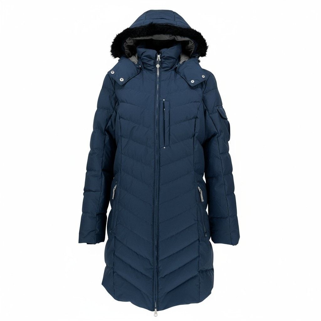 Eddie Bauer Eddie Bauer Sun Valley Down Parka Coat Women's XXL Navy Blue Size XXL / US 16-18 / IT 52-54 - 1 Thumbnail