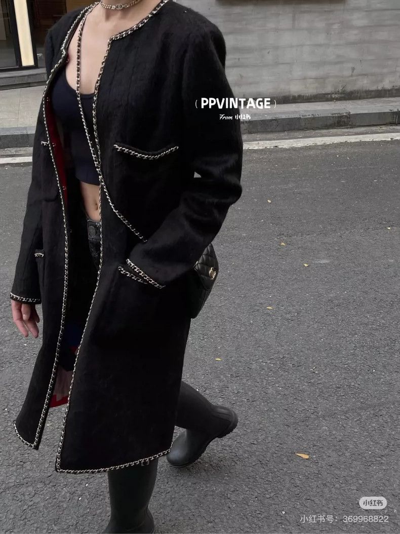 Chanel Chanel 19B black horse fur chain coat 2504-Nextarrow Size XXS / US 00 / IT 34 - 8 Thumbnail