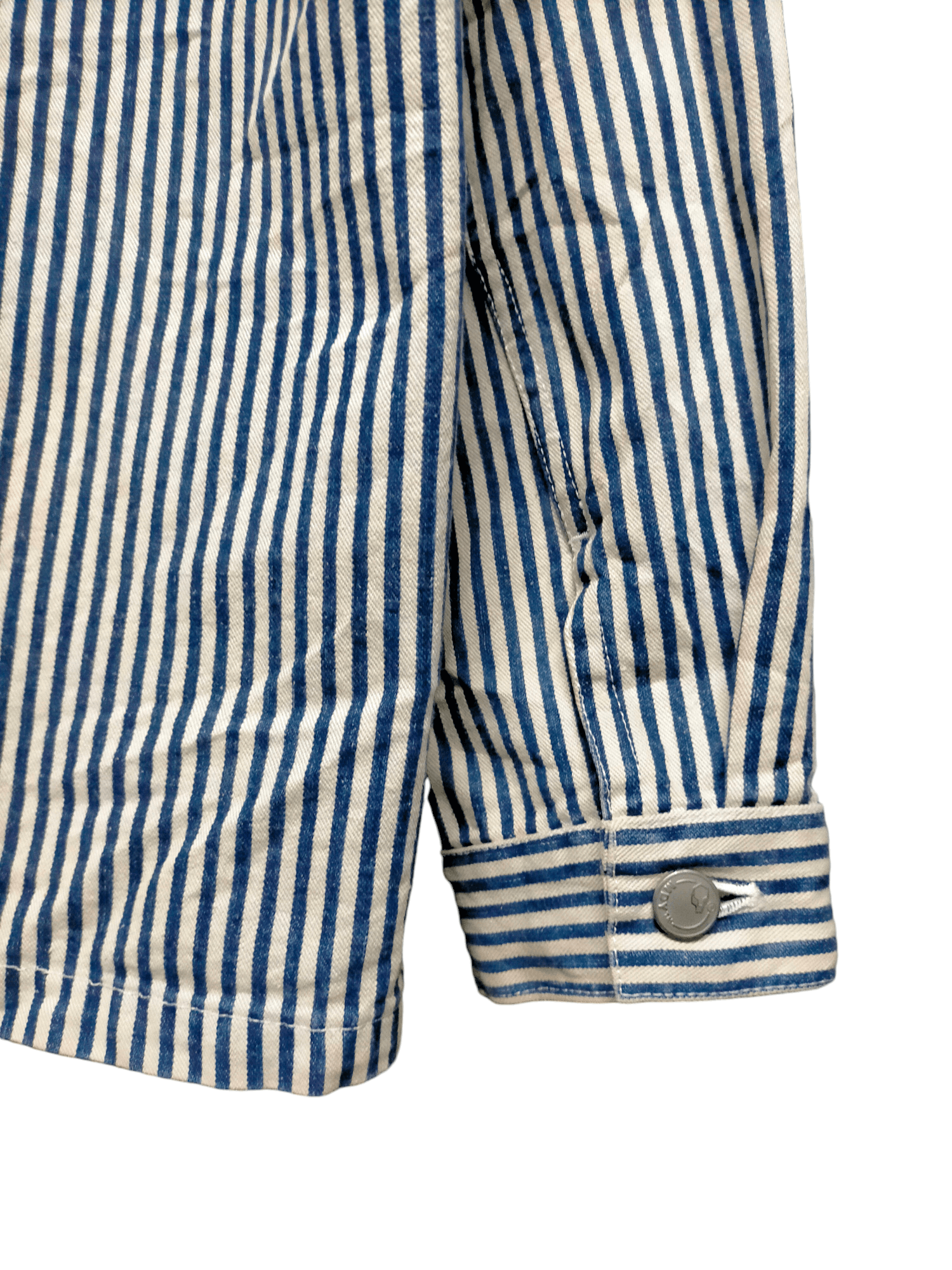 Hysteric Glamour Made in Japan Mackdaddy Hickory Stripe Chore Jacket Size US M / EU 48-50 / 2 - 13 Thumbnail