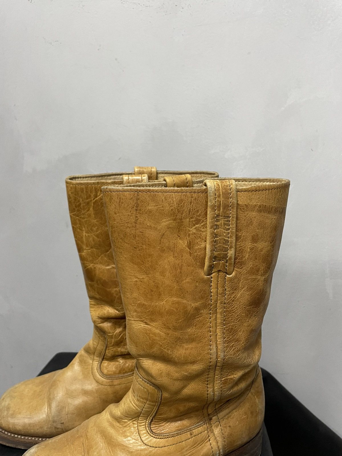 Sancho Boots Authentic western boots harley davidson style archive 90s Size US 9 / IT 39 - 5 Thumbnail