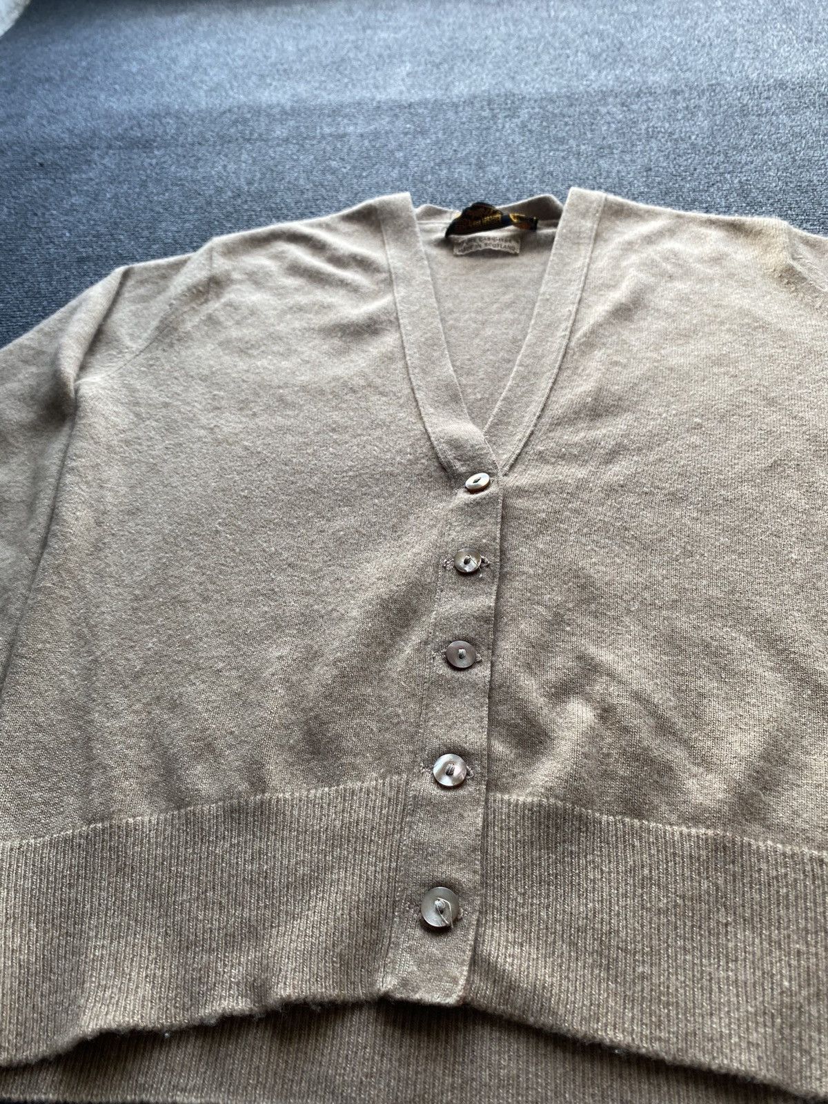 Other 🔥70s Forsyth Of Edinburg Cashmere Scotland Cardigan sweater Size M / US 6-8 / IT 42-44 - 2 Thumbnail