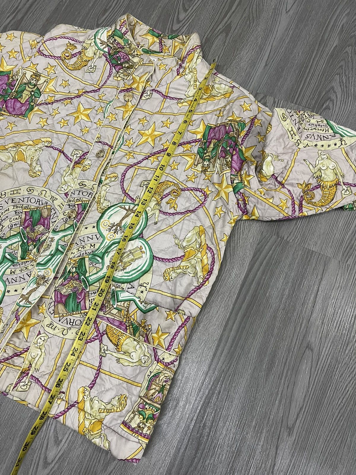 Celine × Vintage Vintage celine fullprint quilted jacket Size M / US 6-8 / IT 42-44 - 22 Thumbnail