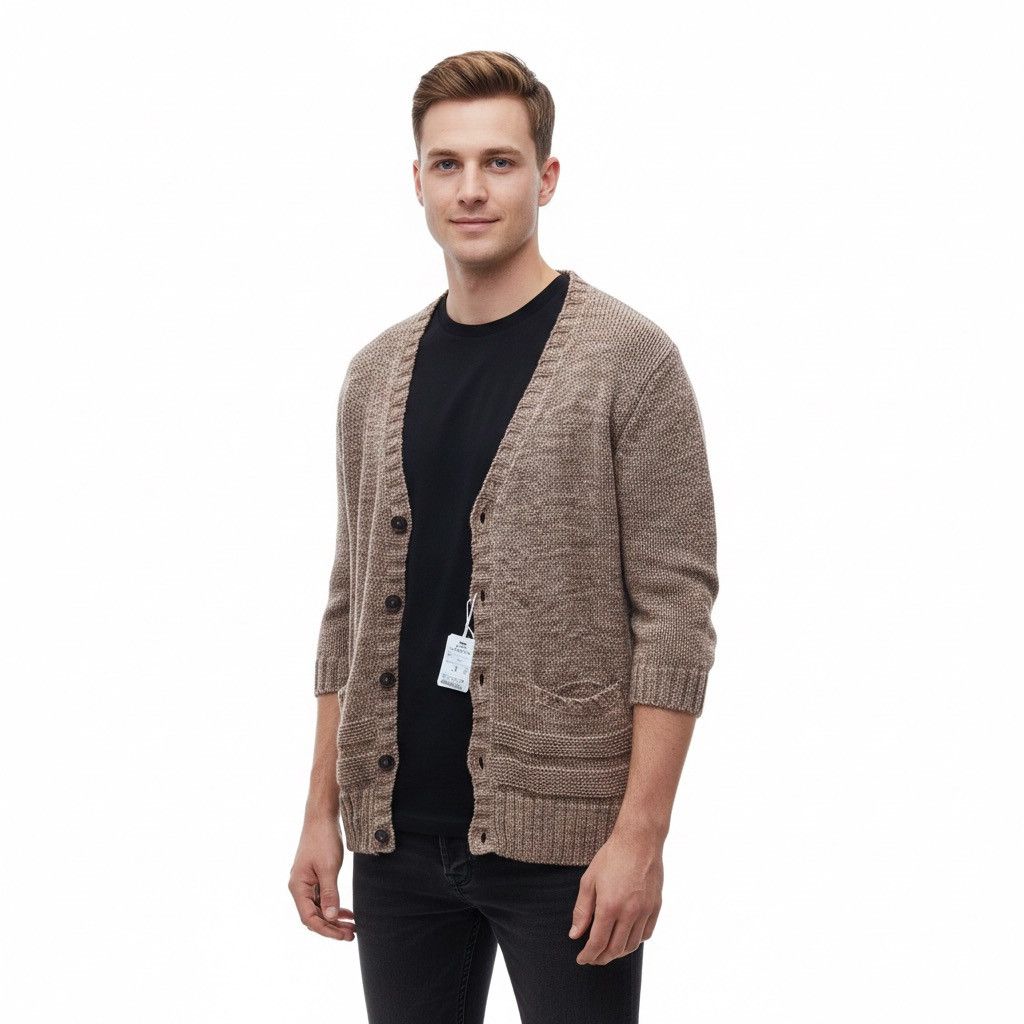 PPFM PPFM Summer Wear Textured Knit Cardigan Size US M / EU 48-50 / 2 - 1 Thumbnail