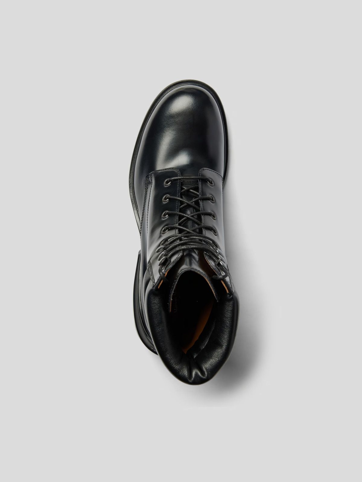 Maison Margiela o1y1124 Lace-Up Boots With Label Details In Black Size US 10 / EU 43 - 3 Thumbnail