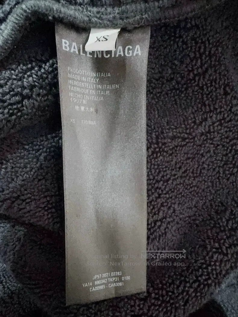 Balenciaga Balenciaga Bathrobe Coat Size XS / US 0-2 / IT 36-38 - 5 Thumbnail
