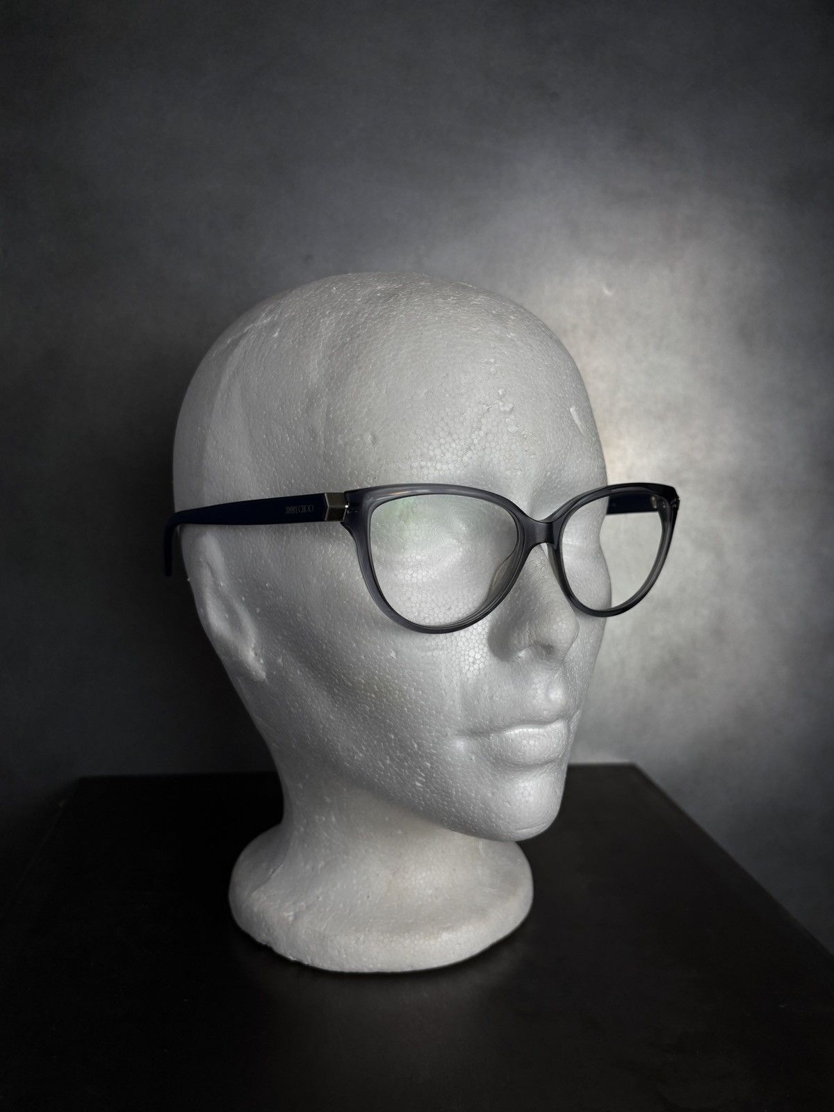 Jimmy Choo Jimmy Choo Eyeglasses Cat Eye Bold Librarian JC 226 Blue Y2K Size ONE SIZE - 4 Thumbnail