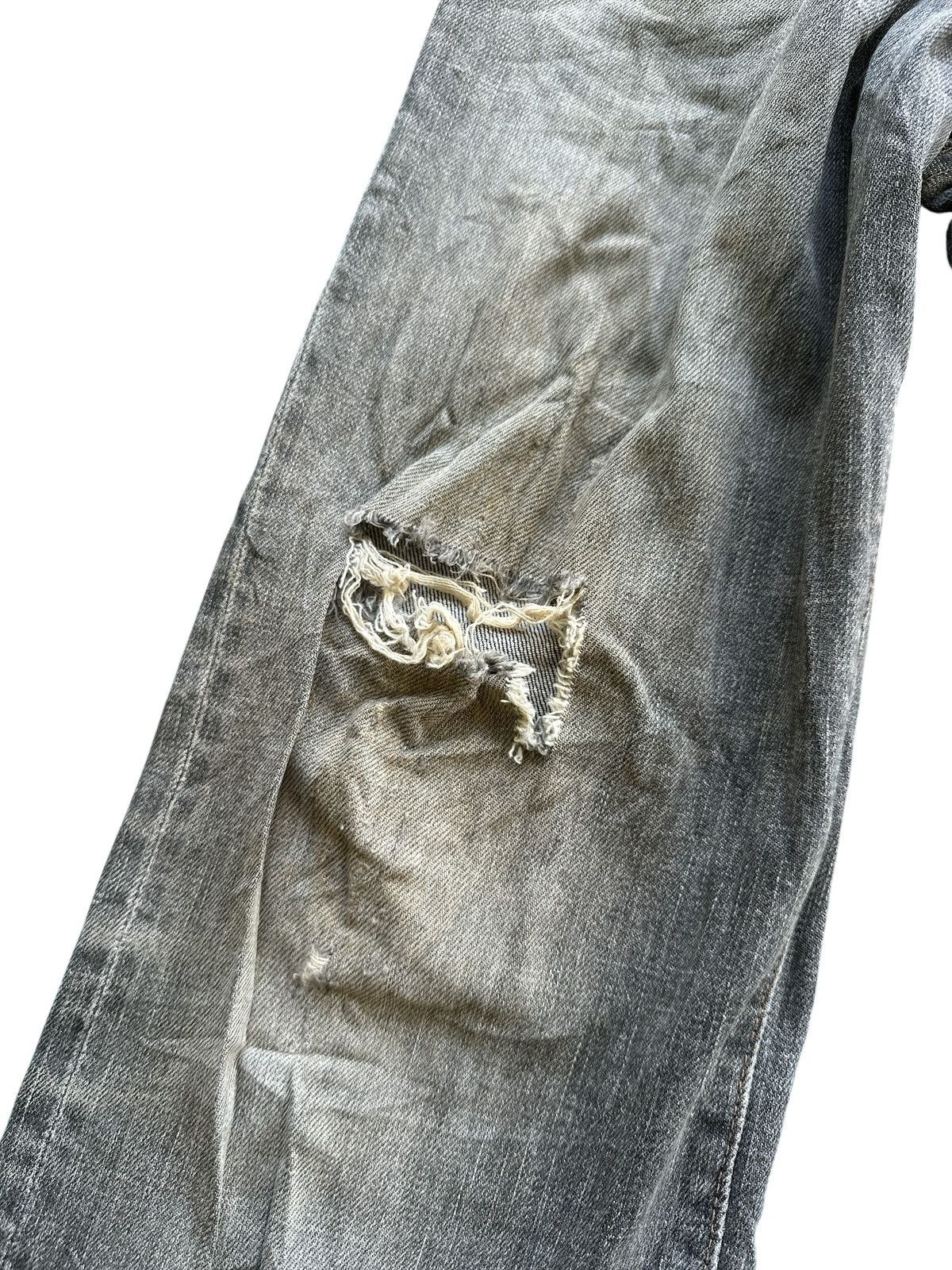 Kapital Vintage Big John Distress Denim 32x41. Size US 32 / EU 48 - 5 Thumbnail
