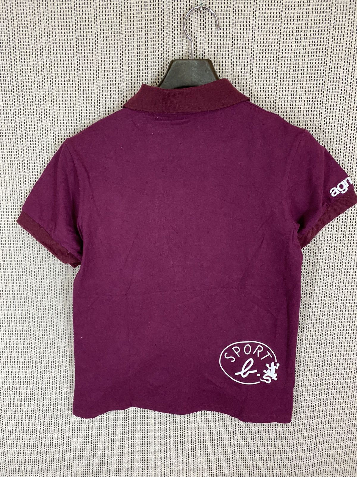 Designer × Vintage × agnes b. Agnes b paris polo shirt made in italy Size US M / EU 48-50 / 2 - 8 Thumbnail