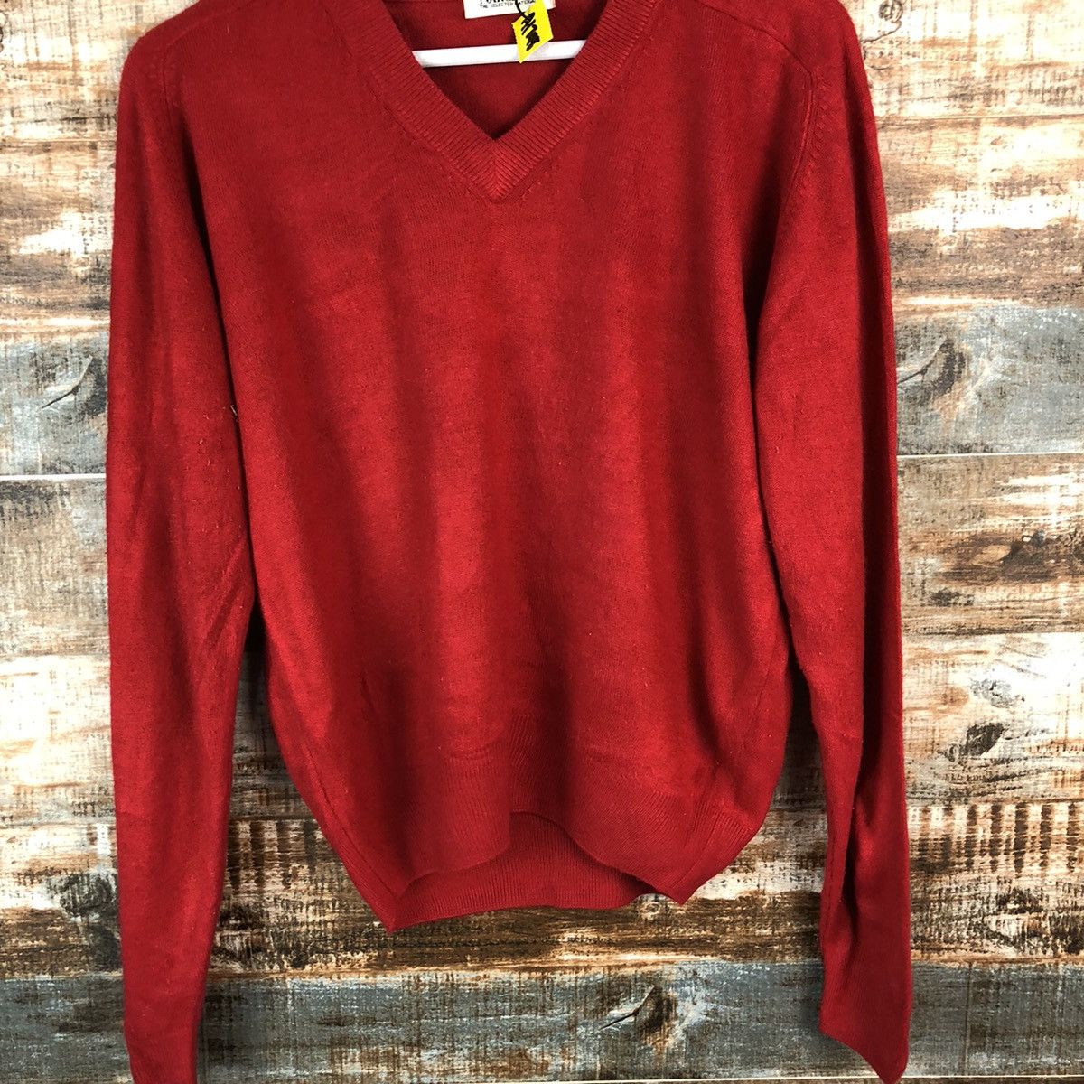 Homespun Knitwear × Japanese Brand Narcissus Red vintage knitwear #A1748 Size M / US 6-8 / IT 42-44 - 6 Thumbnail