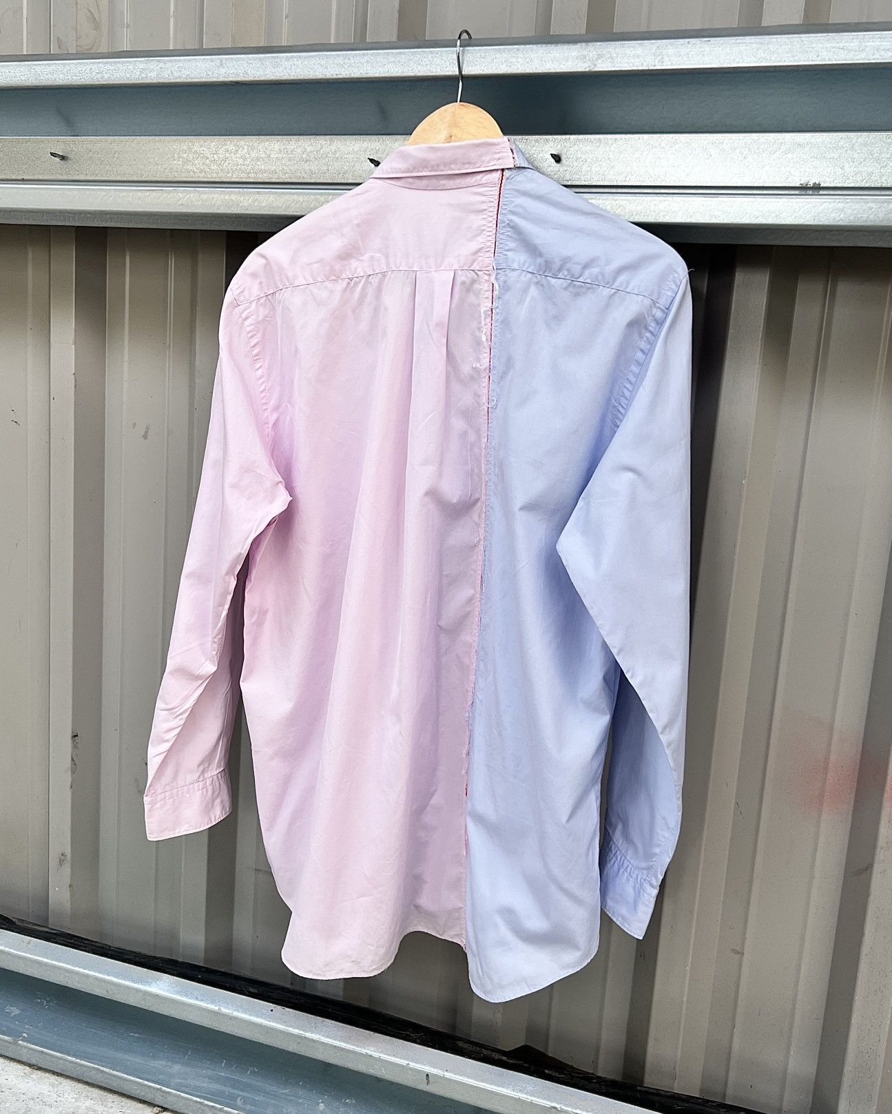 Comme des Garcons SS2000 RARE Reconstructed Split Artisan Shirt Size US M / EU 48-50 / 2 - 6 Thumbnail