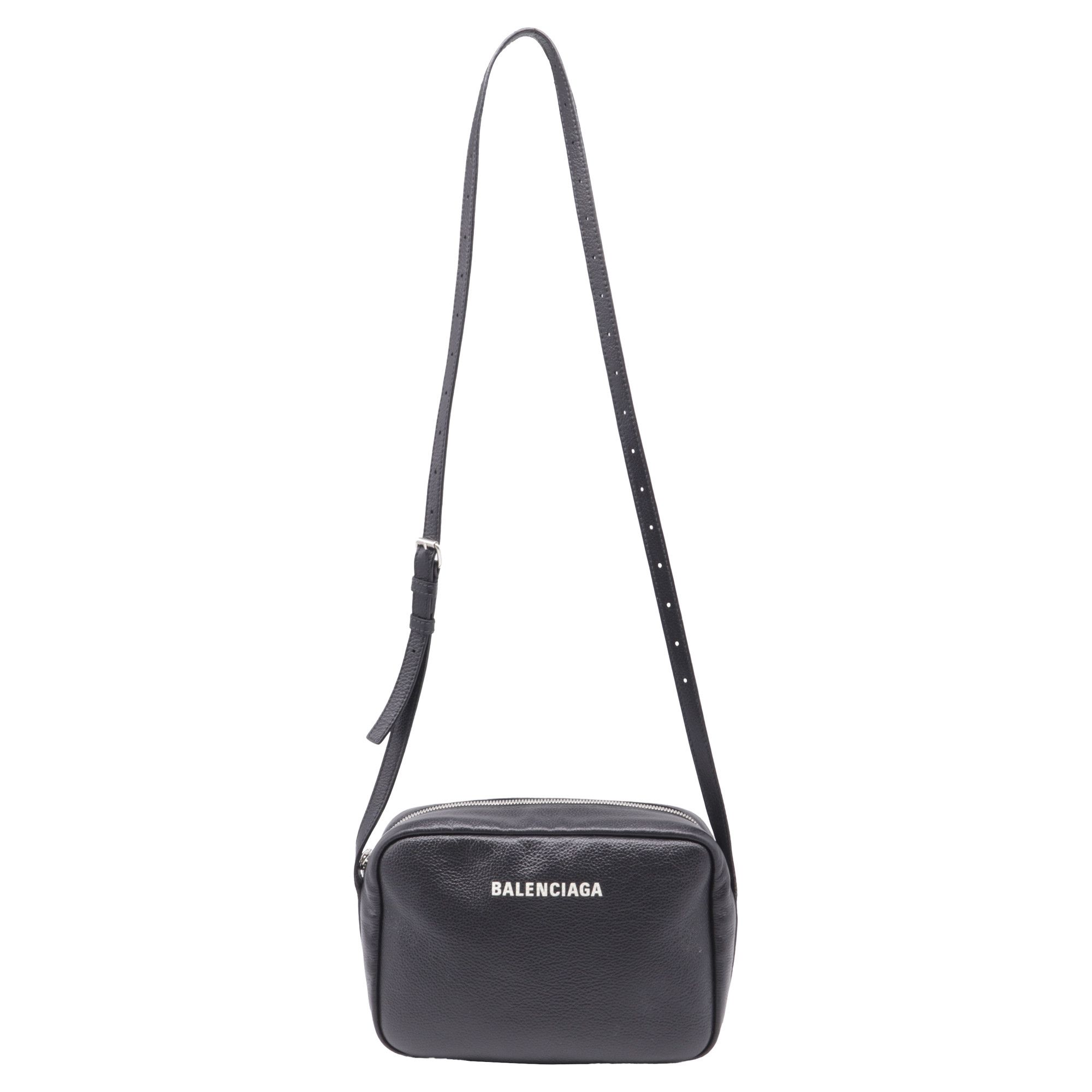 Balenciaga Balenciaga Small Everyday Camera Bag in Black Leather Size ONE SIZE - 1 Thumbnail
