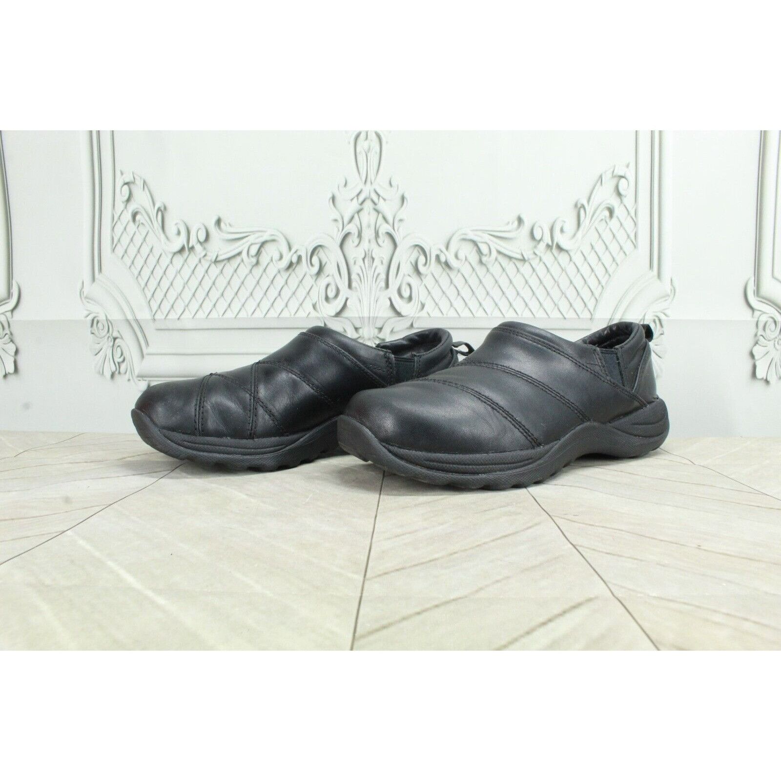 Leather LL Bean Womens Slip-on Comfort Mocs Casual Shoes Size US 7.5 / IT 37.5 - 3 Thumbnail