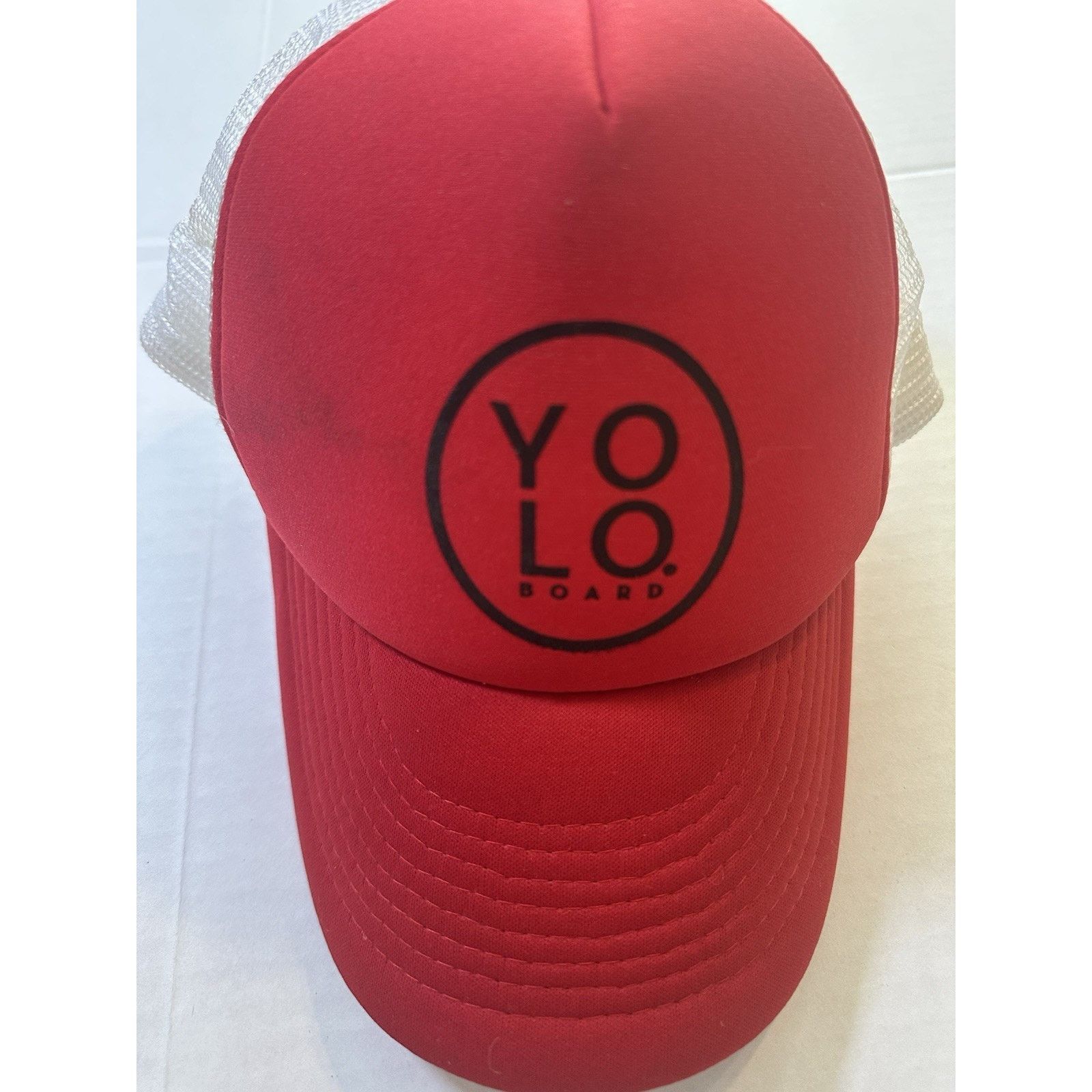 Other YOLO Boards Trucker Hat Snapback OSFA Red/White Surfing Size ONE SIZE - 16 Thumbnail